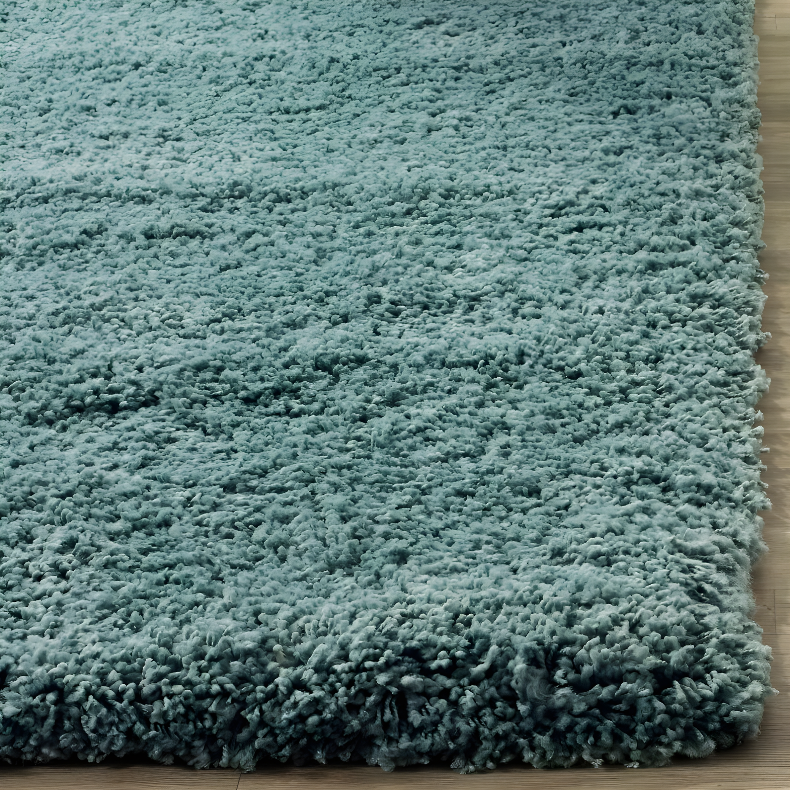 Shag SG151 Power Loomed Indoor Area Rug - Light Blue - 8'6"x12' - Safavieh.