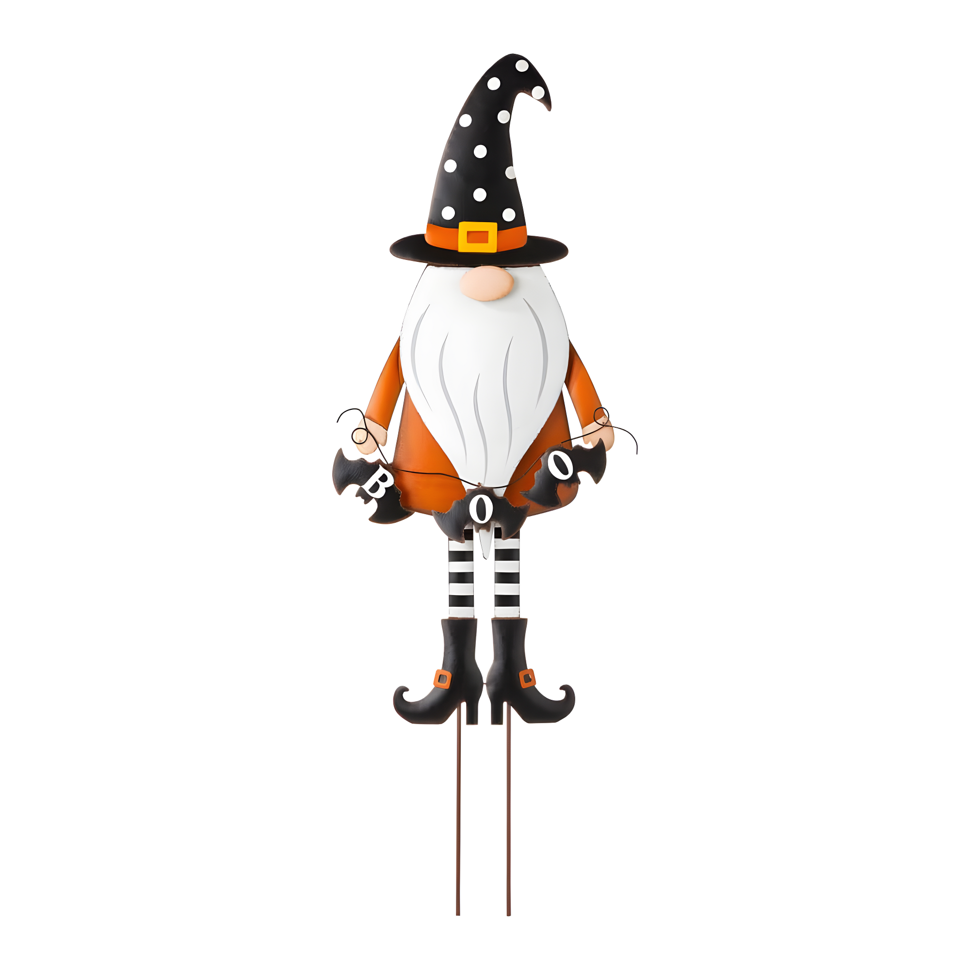 Jetlink Crafts Halloween Gnome Metal Yard Stake
