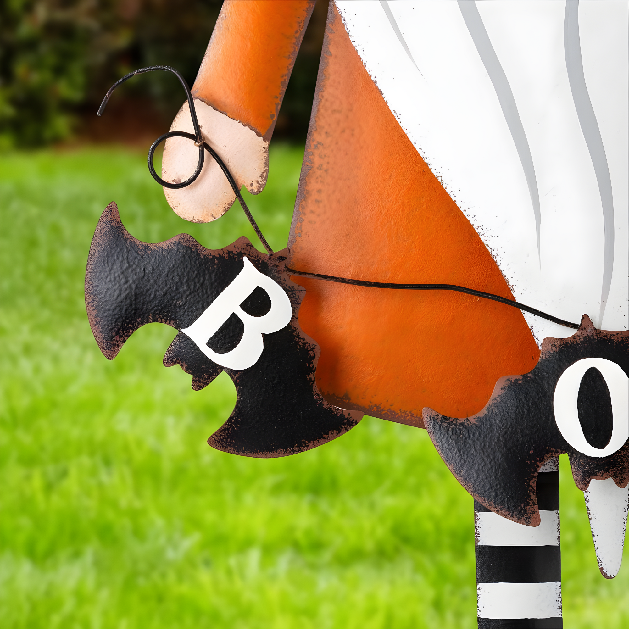 Jetlink Crafts Halloween Gnome Metal Yard Stake
