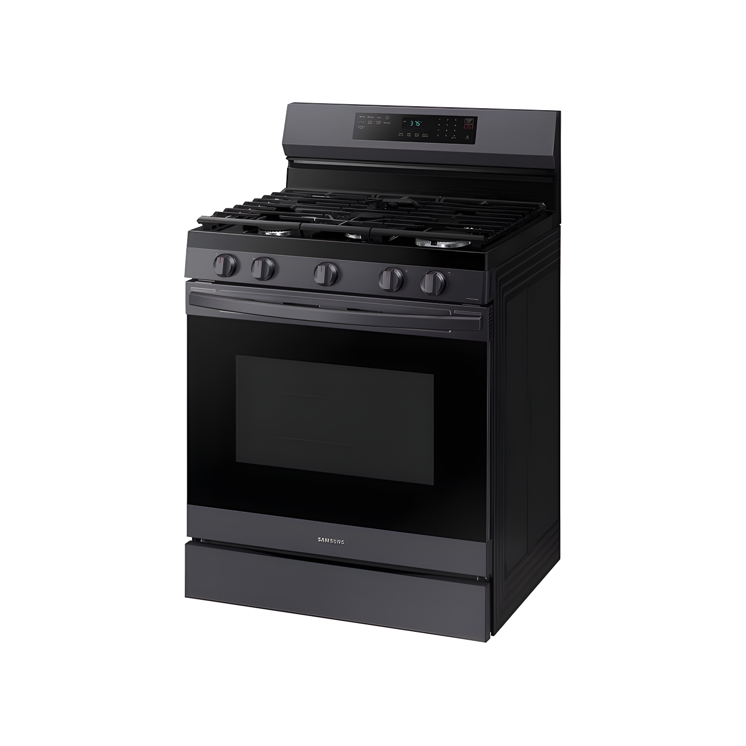 Samsung Samsung 6.0 cu. ft. Smart Freestanding Gas Range with Integrated Griddle NX60A6511SG
