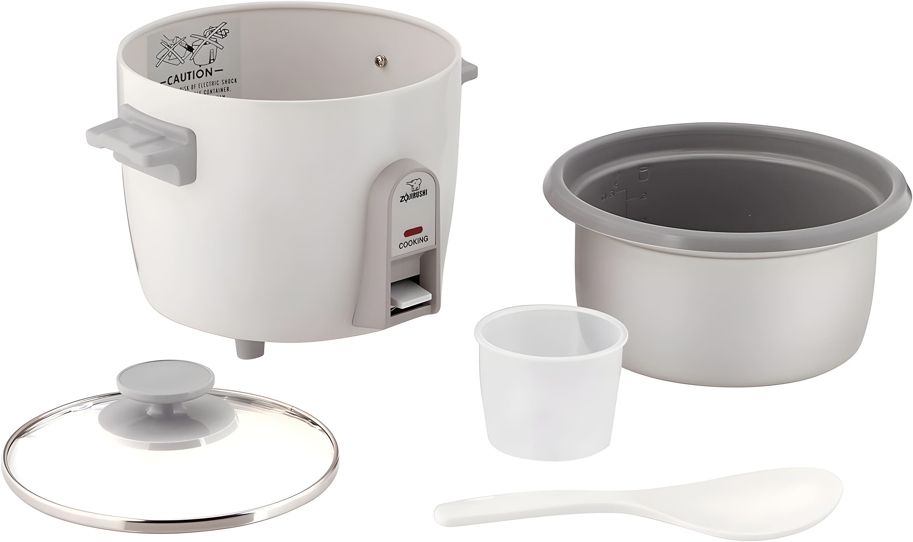 Zojirushi Zojirushi 3 Cup (Uncooked) Rice Cooker, White