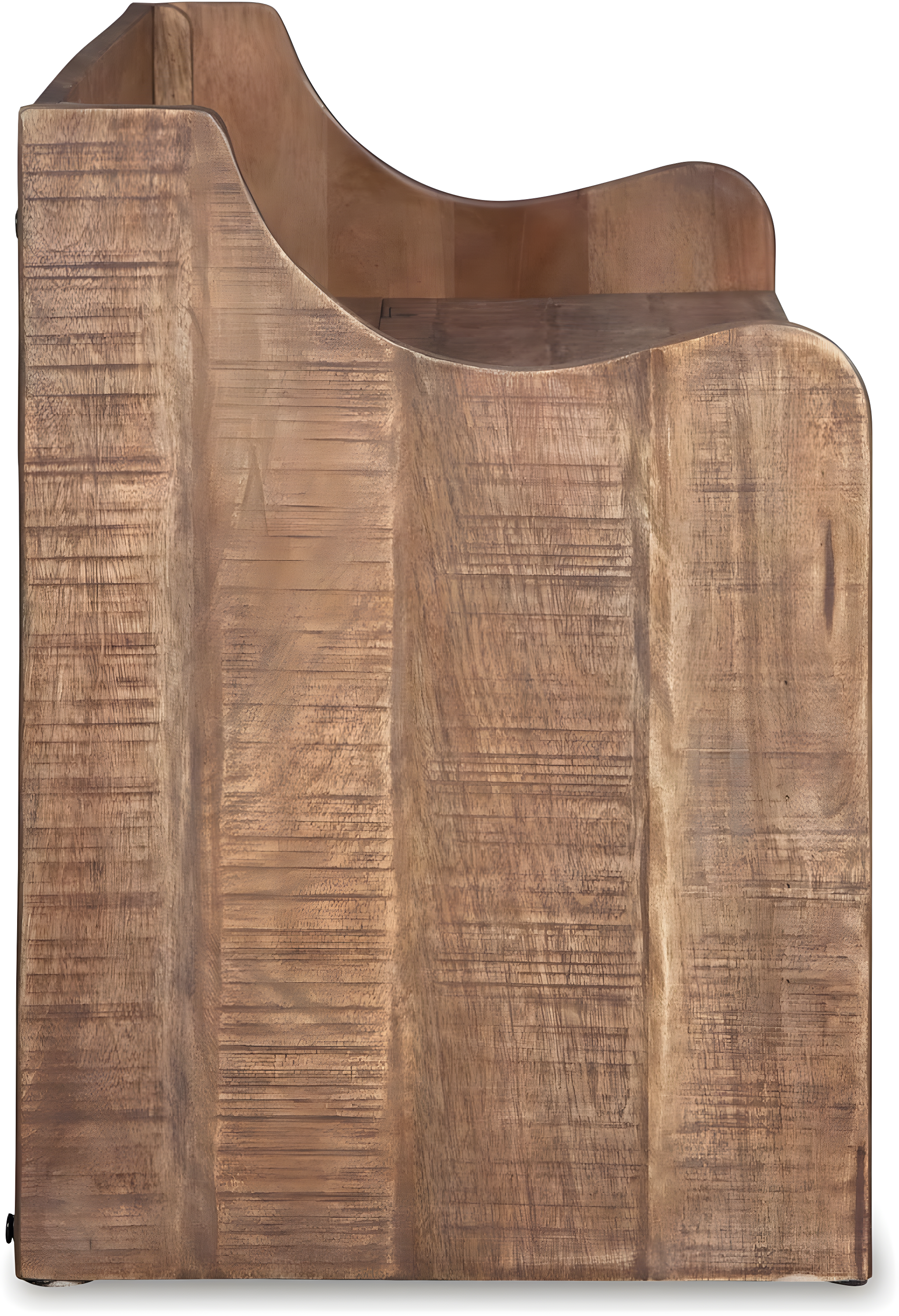Garrettville Storage Bench Brown - Signature Design by Ashley: Solid Wood, Entryway, Ottoman, End-of-Bed