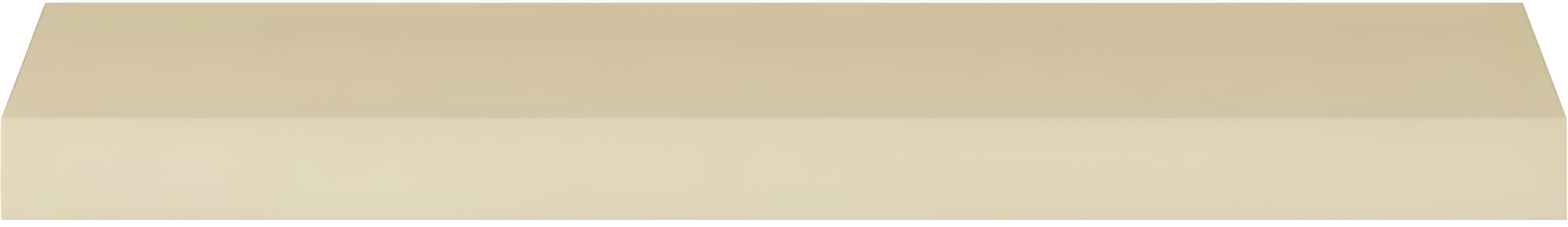 Ekena Millwork 2"H x 1 7/8"P x 2 3/4"F x 94 1/2"L Reece Traditional Smooth Crown Moulding