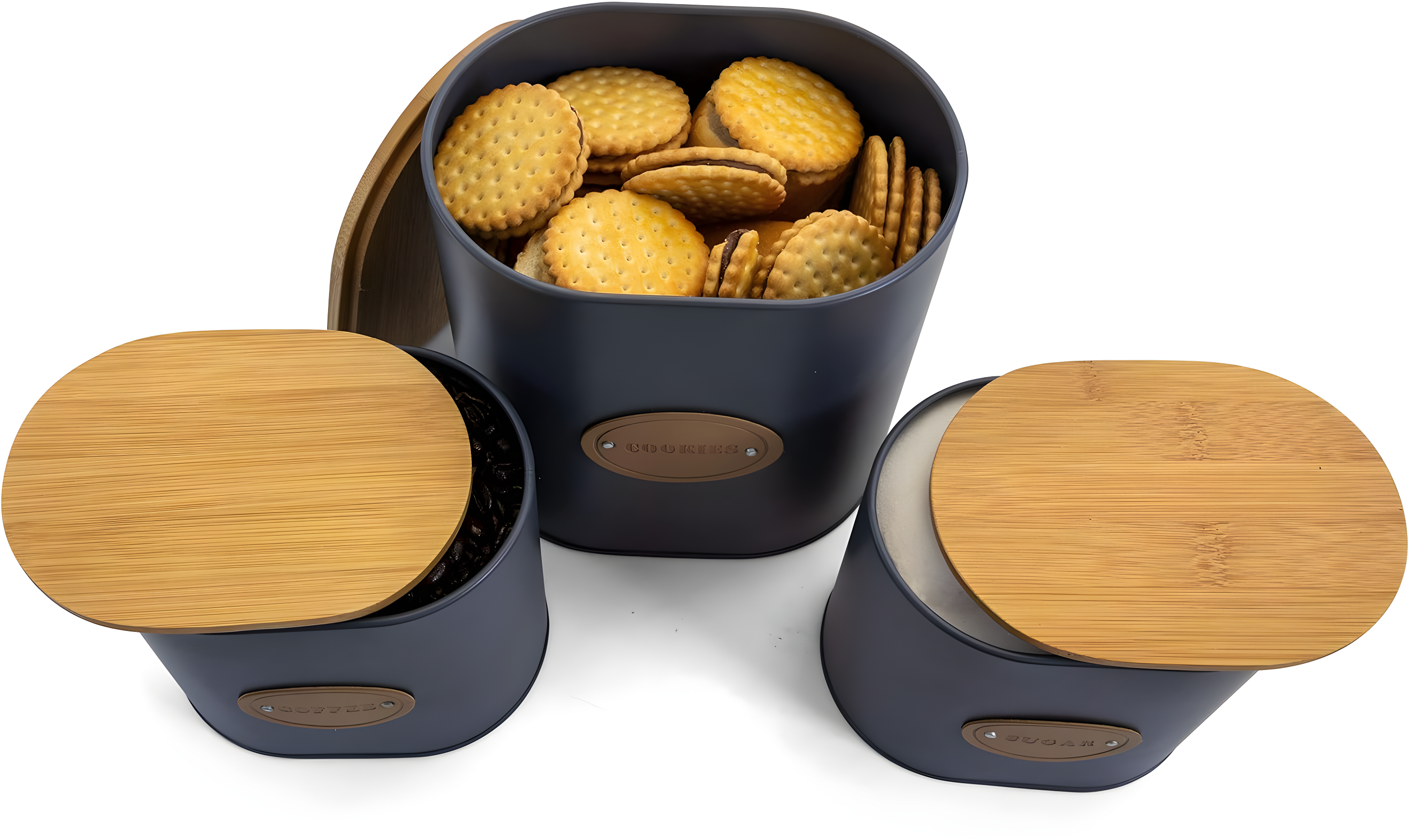 Gracie Oaks 1.25 qt. Kitchen Canister Set & Reviews | Wayfair