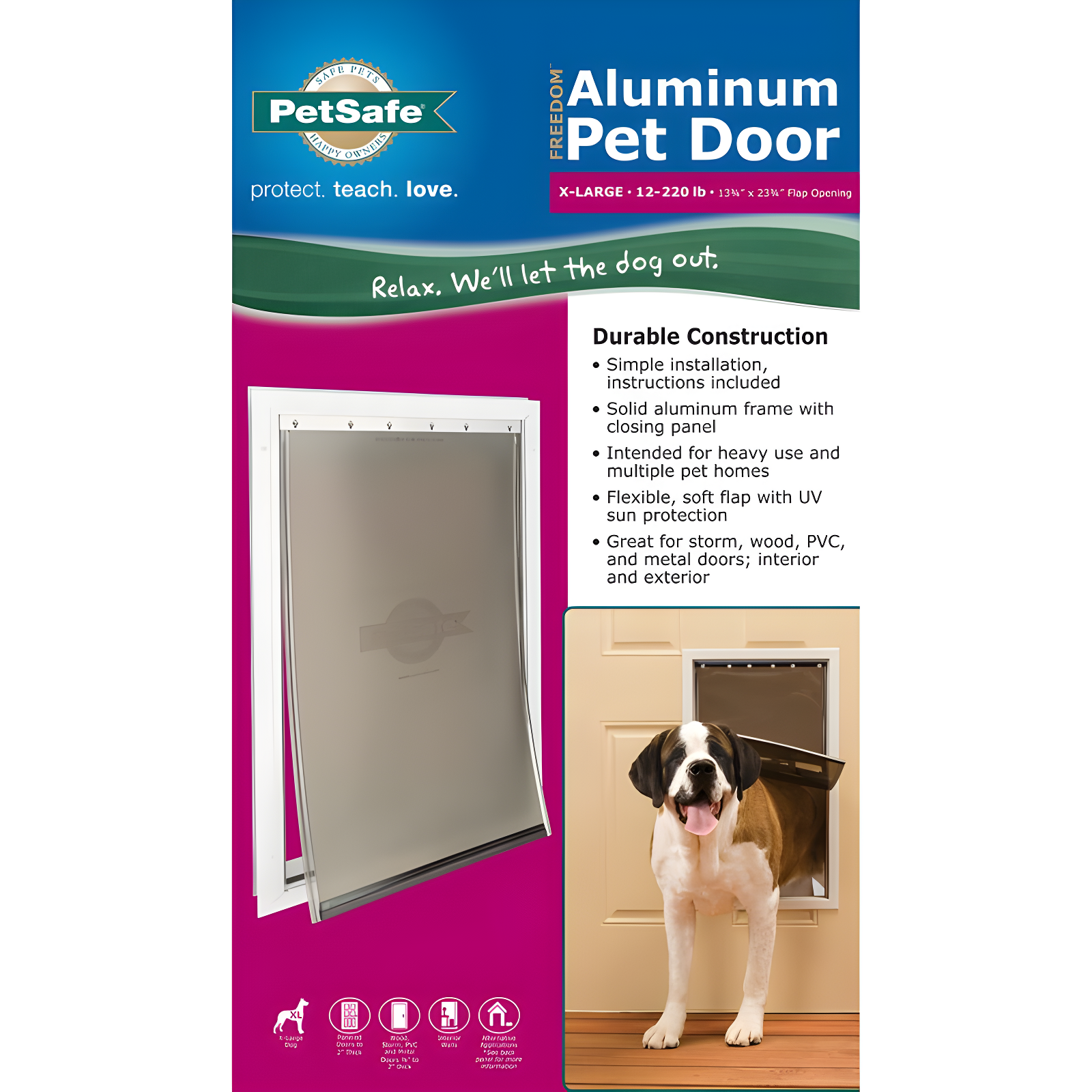 PetSafe® Freedom Aluminum Pet Door