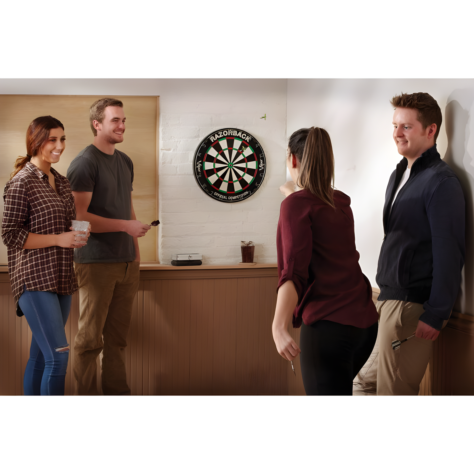 Razorback Sisal Bristle Dartboard