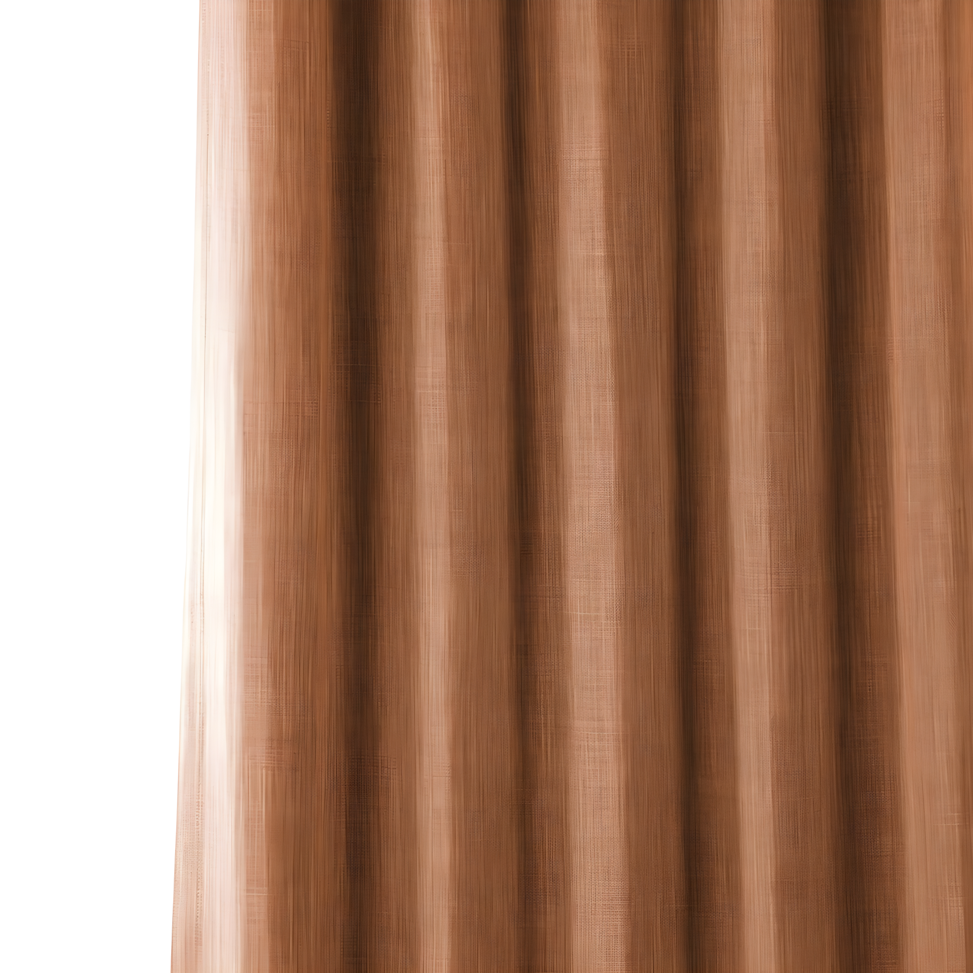 Desert Orange Solid Rod Pocket Room Darkening Curtain - 50 in. W x 108 in. L (1 Panel)