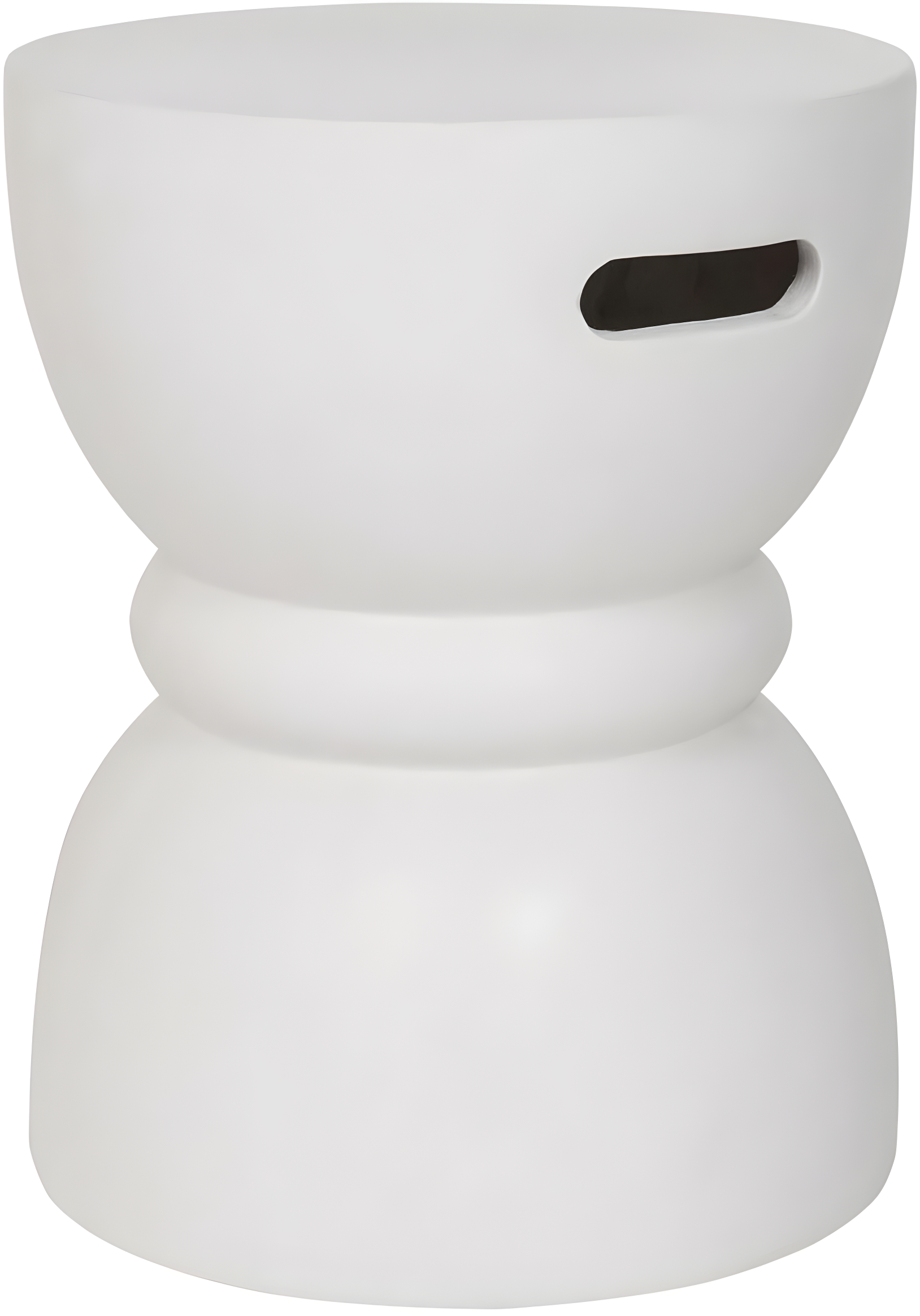 Haruki Accent Stool - Indoor/Outdoor - VNN1006 - White - Safavieh