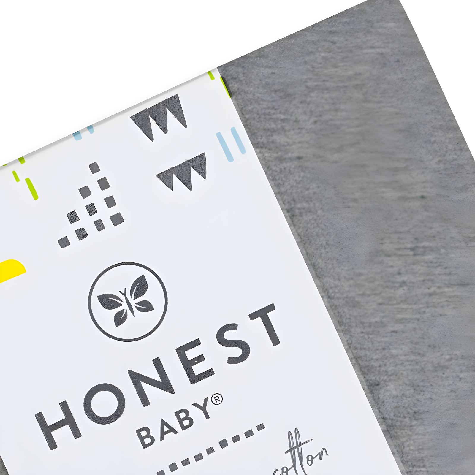 Honest Baby Organic Cotton Baby Terry Changing Pad Cover - Heather Gray