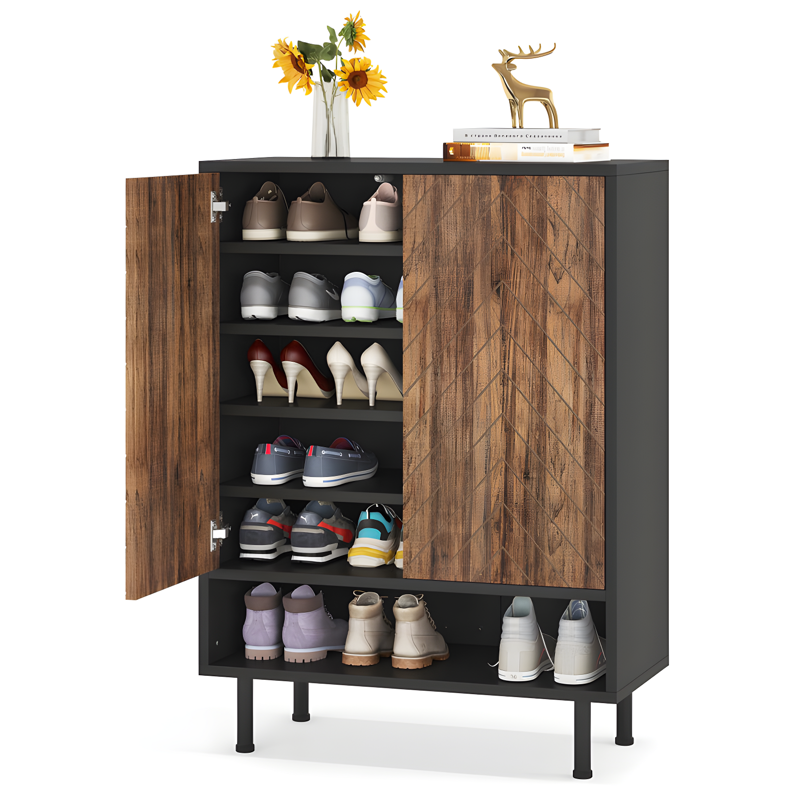 Foundry Select 18 Pair Shoe Storage Cabinet