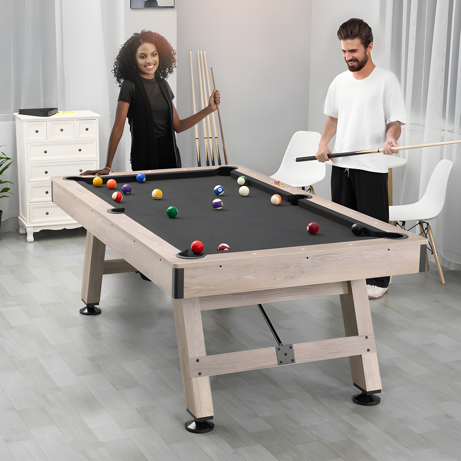 VEVOR VEVOR 2 Player Wood Pool