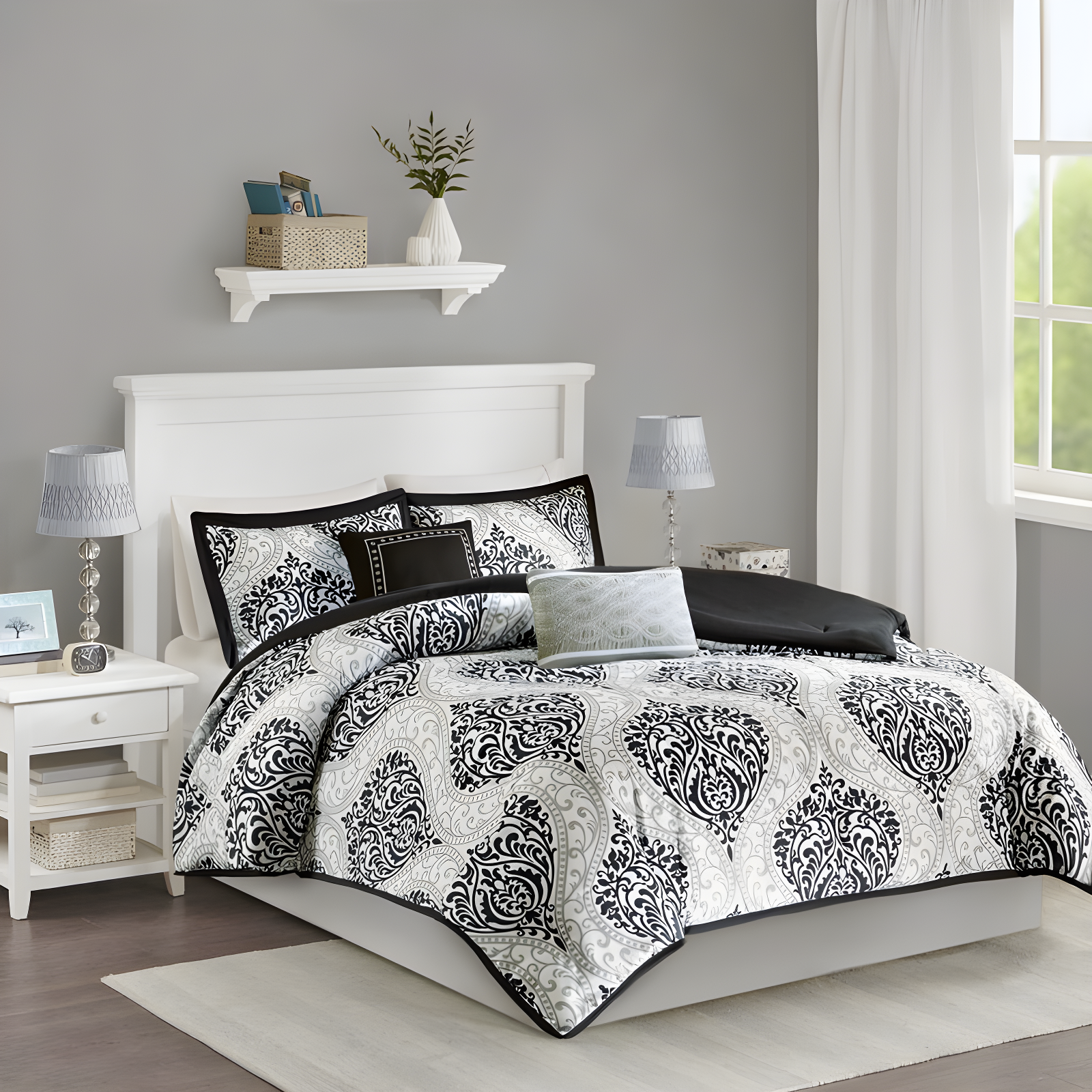 510 Design Senna Damask Comforter Set