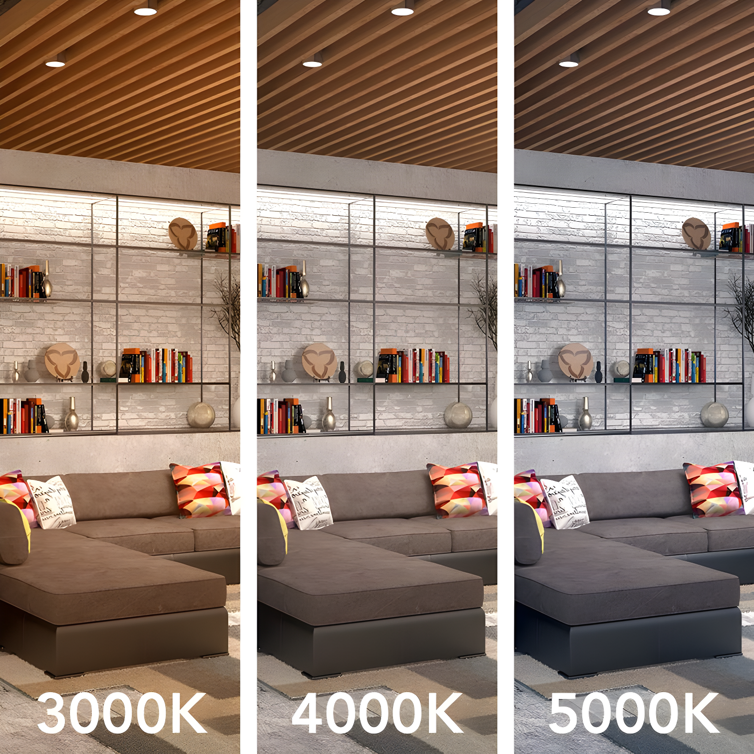 Wafer 4'' Dimmable Air-Tight LED Canless Recessed Lighting Kit