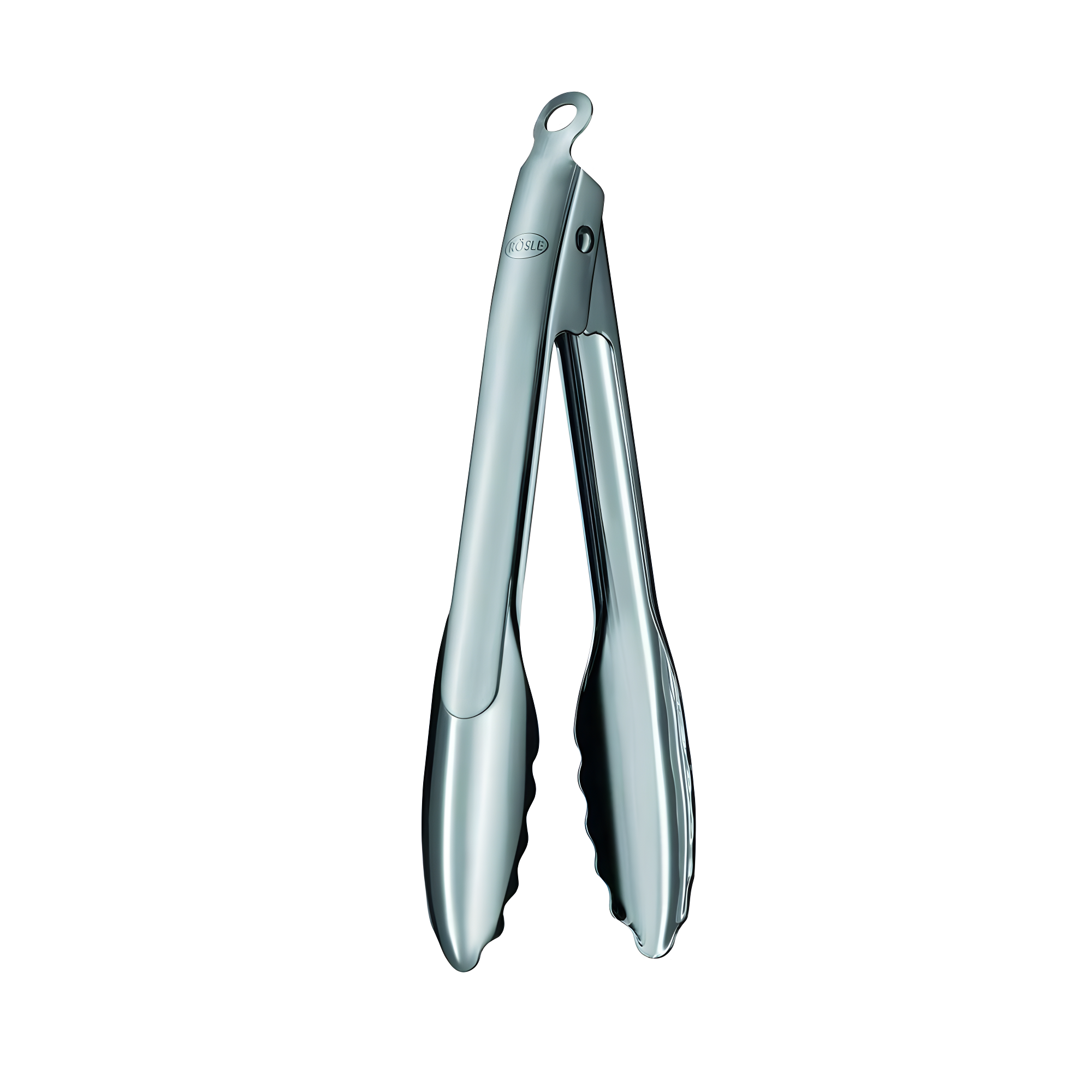 Rosle 9 Inch Locking Tongs, Stainless Steel