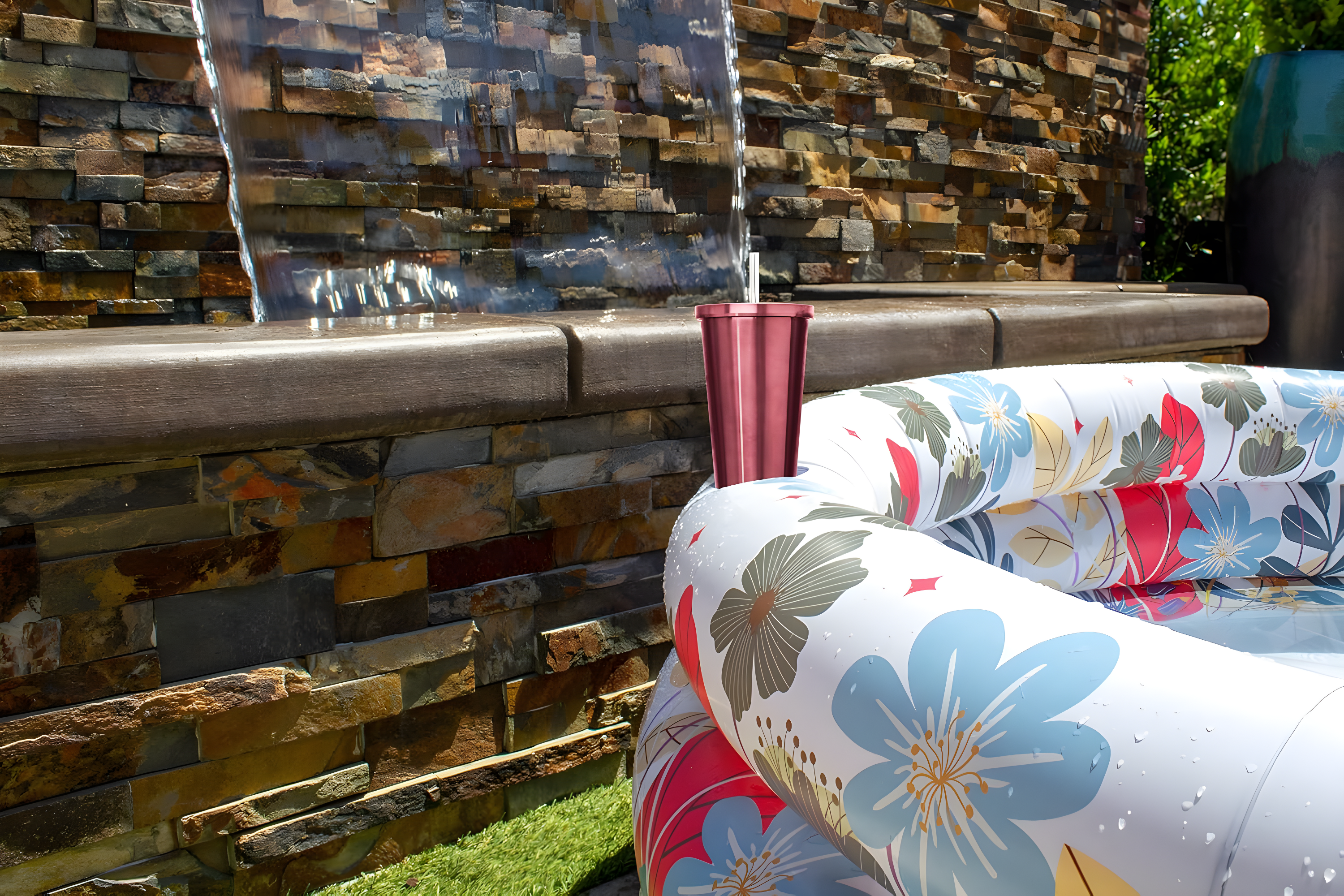 Poolmaster Summer Garden Inflatable Swimming Pool