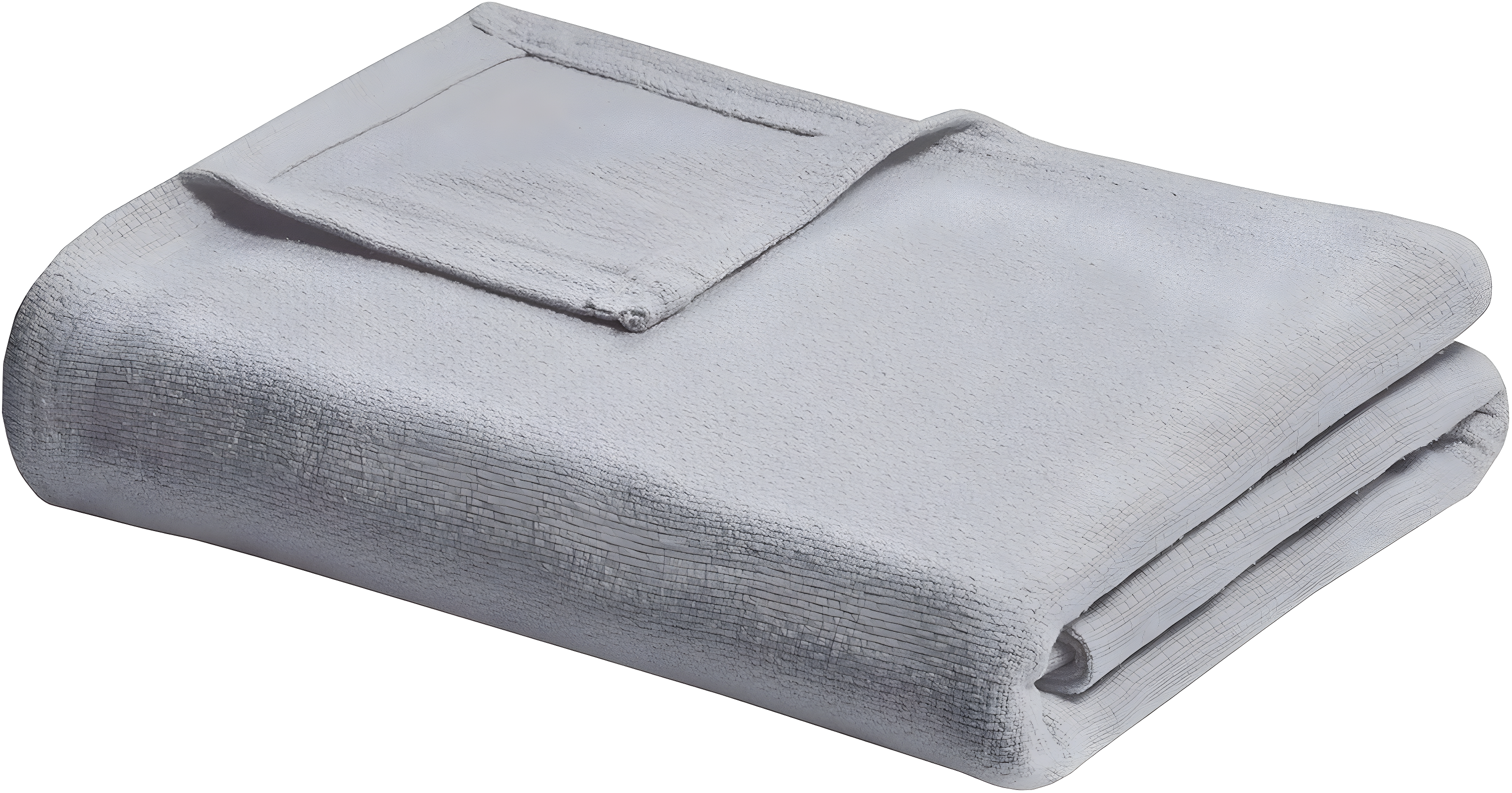 Madison Park Freshspun Basketweave Cotton Blanket