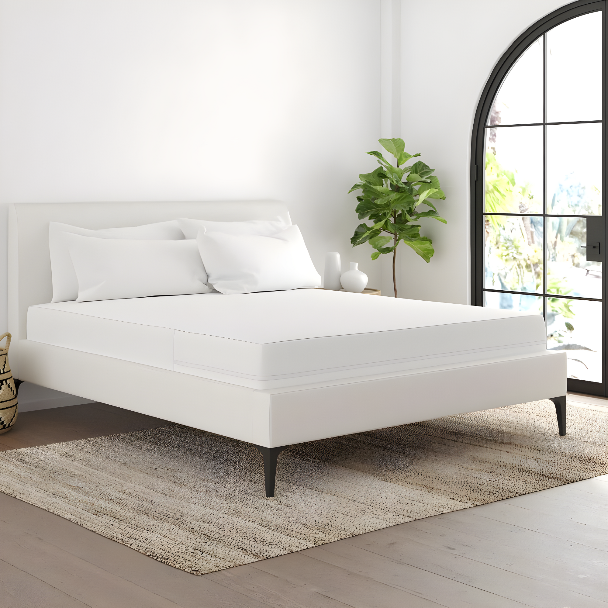 Waterproof Zipper Mattress Protector Case Pack