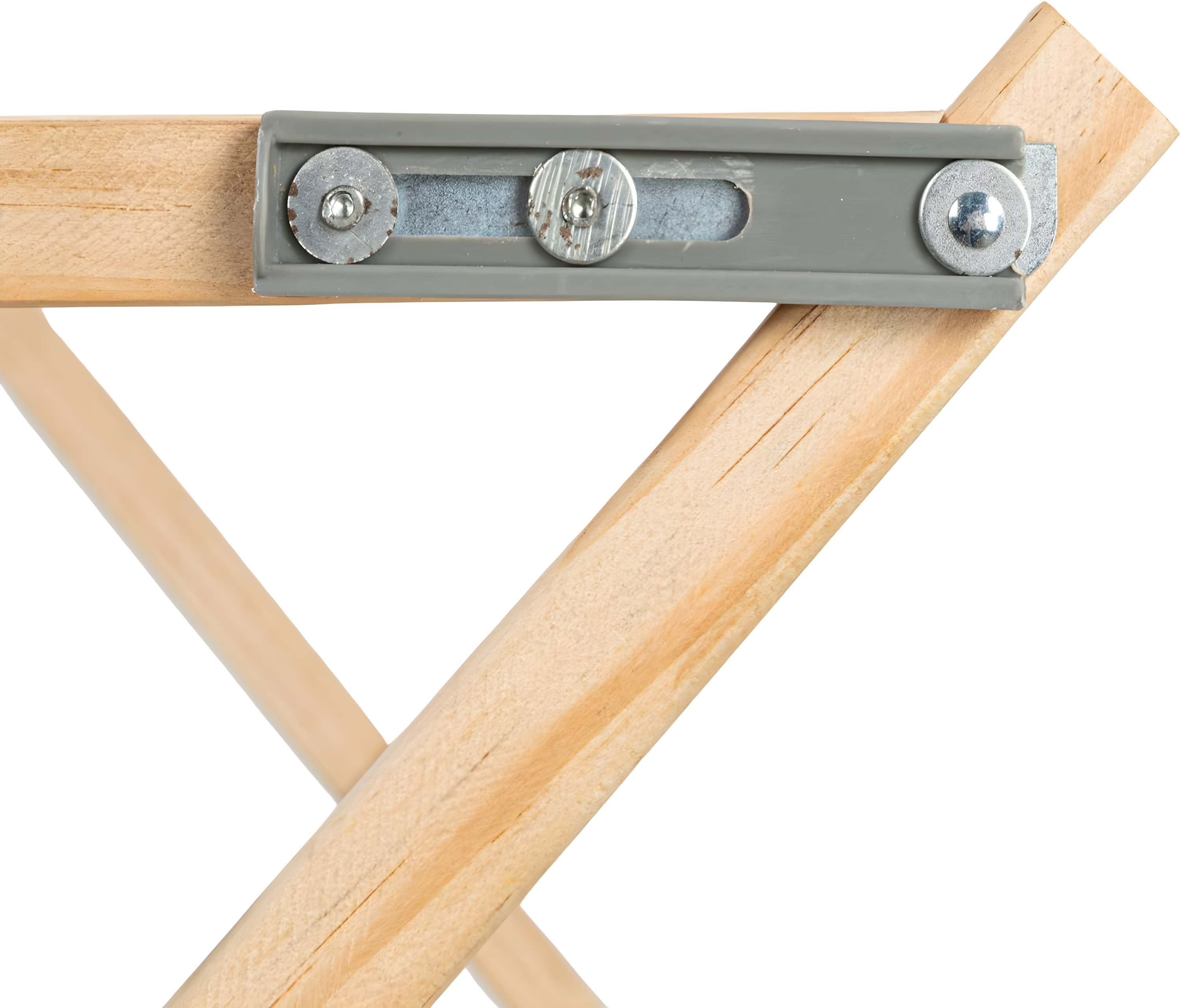 Household Essentials X-Frame Clothes Drying Rack, Natural