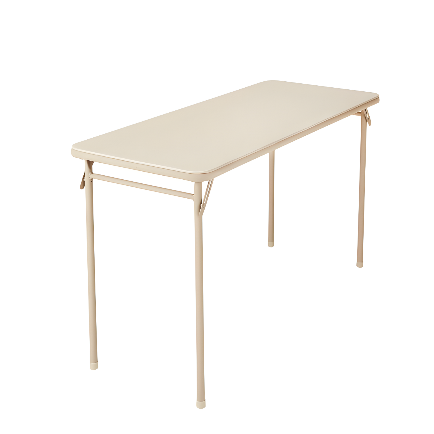 COSCO 20" x 48" Vinyl Top Serving Folding Table