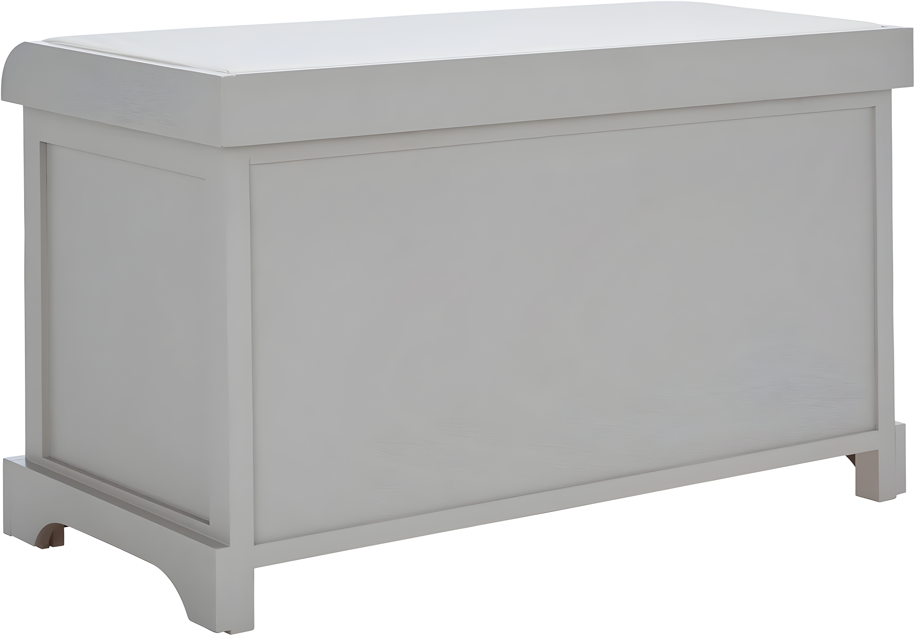 Freddy Wicker Storage Bench - AMH5736 - Vintage Grey - Safavieh