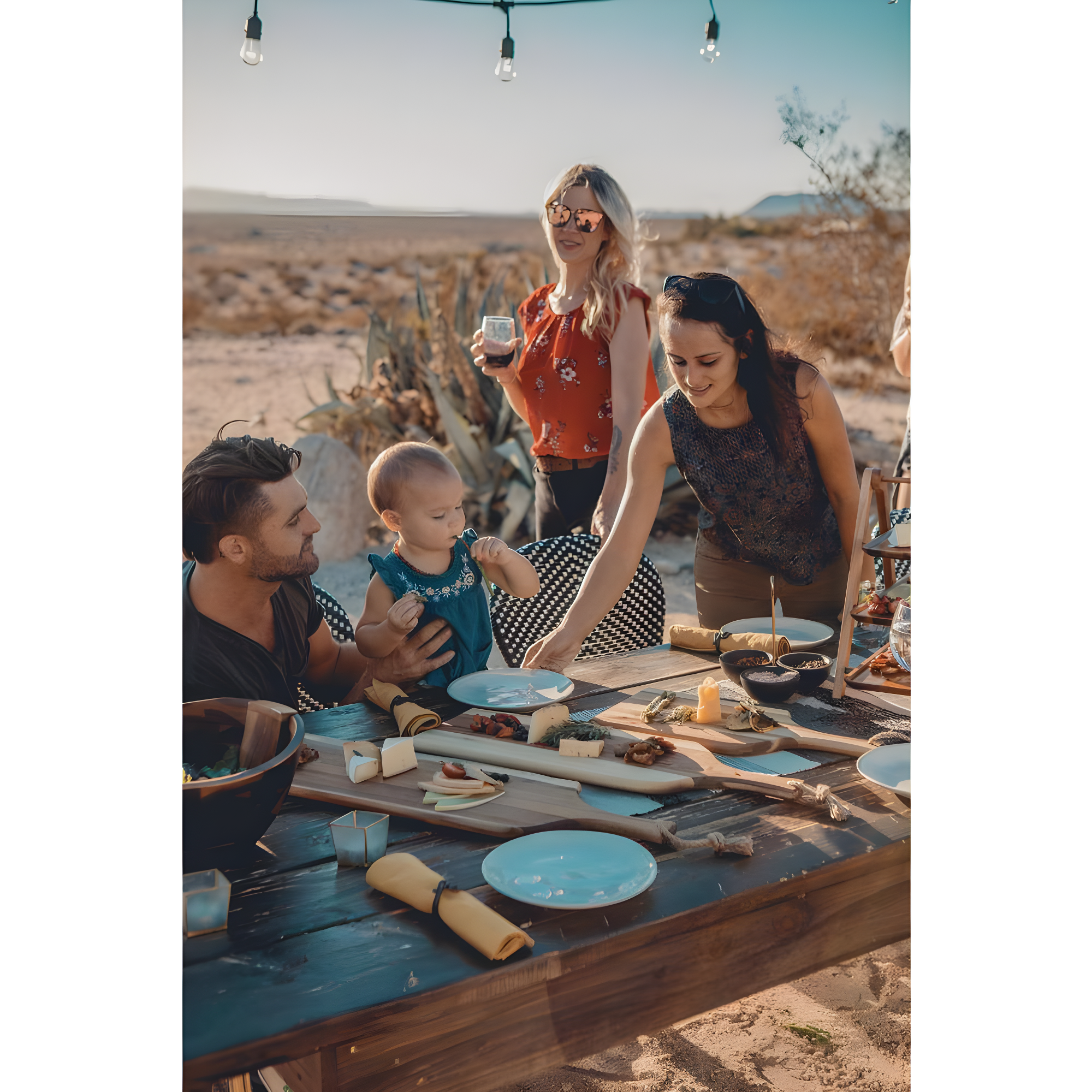 Toscana Artisan 30 Inch Acacia Charcuterie Board