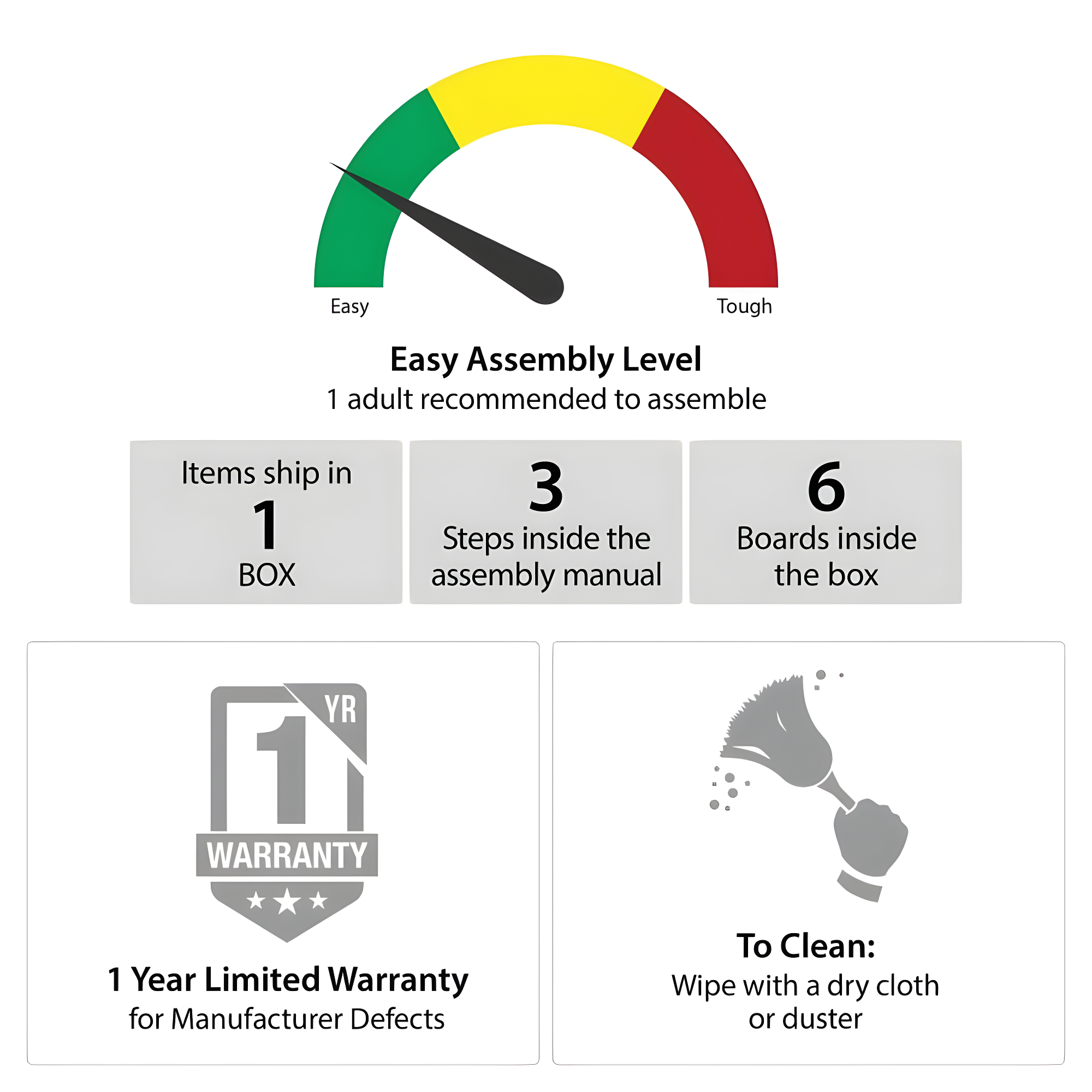 Novogratz Voler Pedestal Nesting Tables