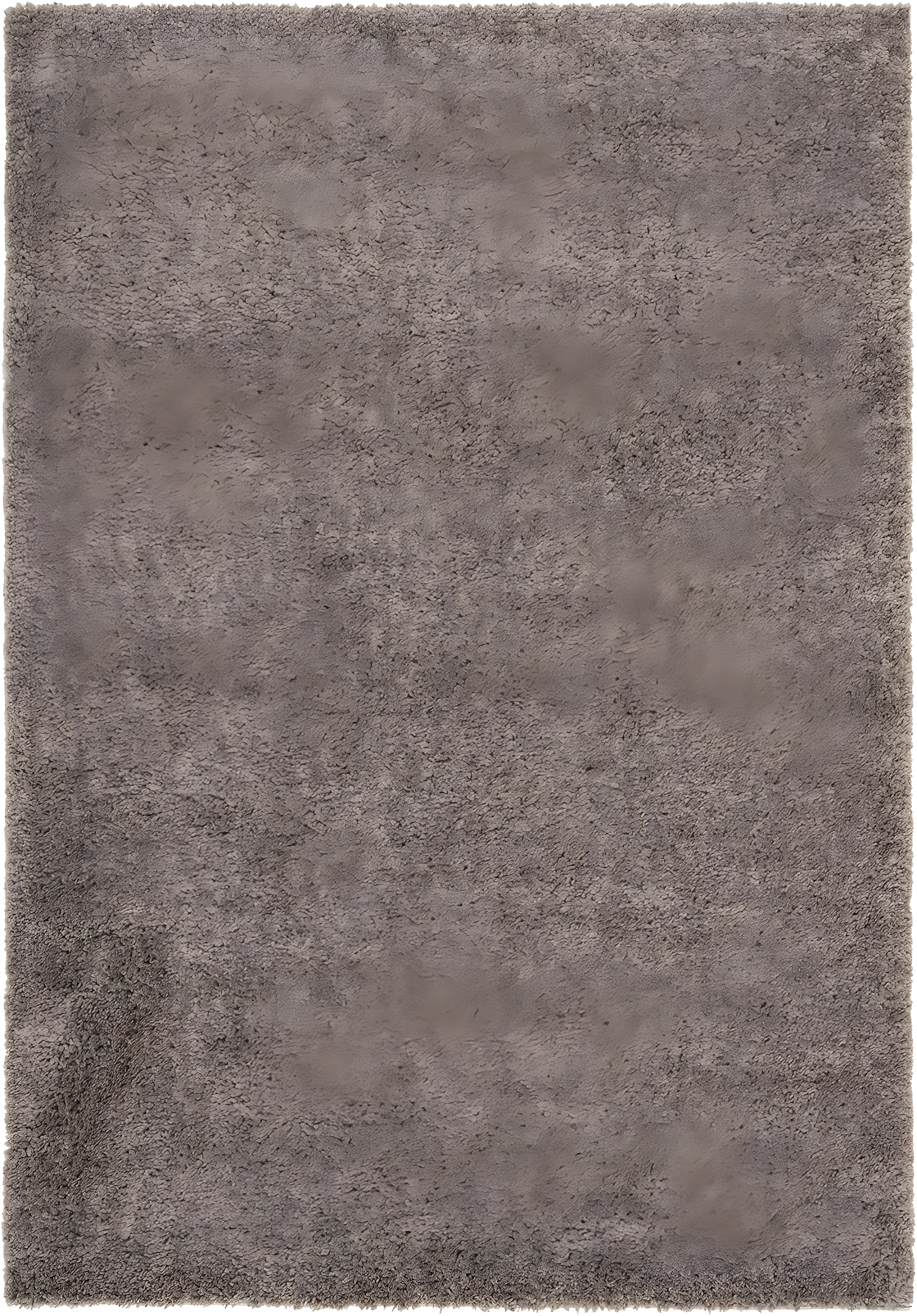 SAFAVIEH August Carlene Solid Plush Shag Area Rug, Taupe, 9' x 12'