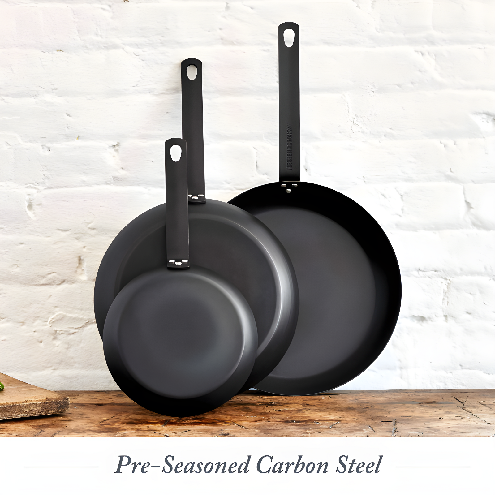 Merten & Storck Pre-Seasoned Carbon Steel