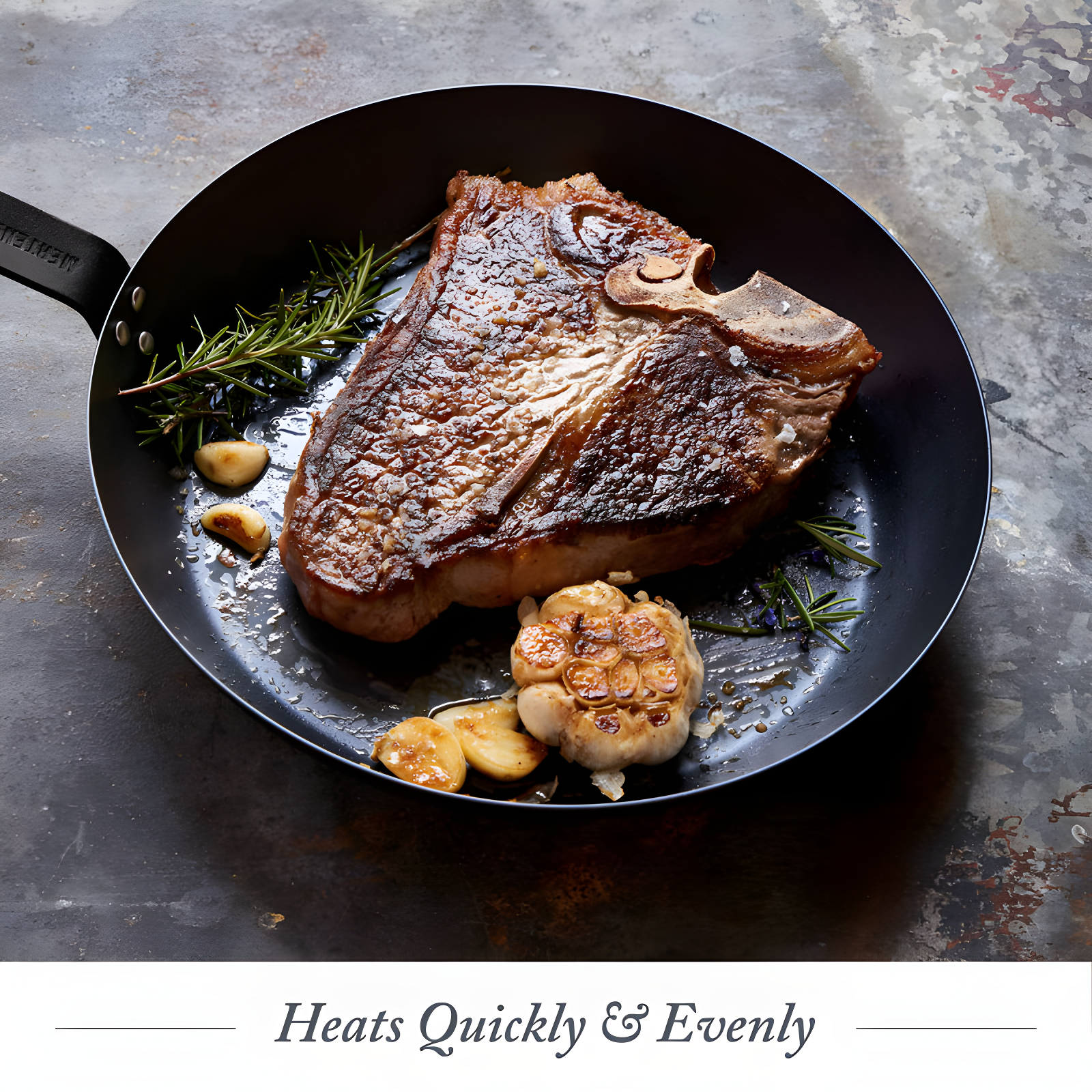 Merten & Storck Pre-Seasoned Carbon Steel