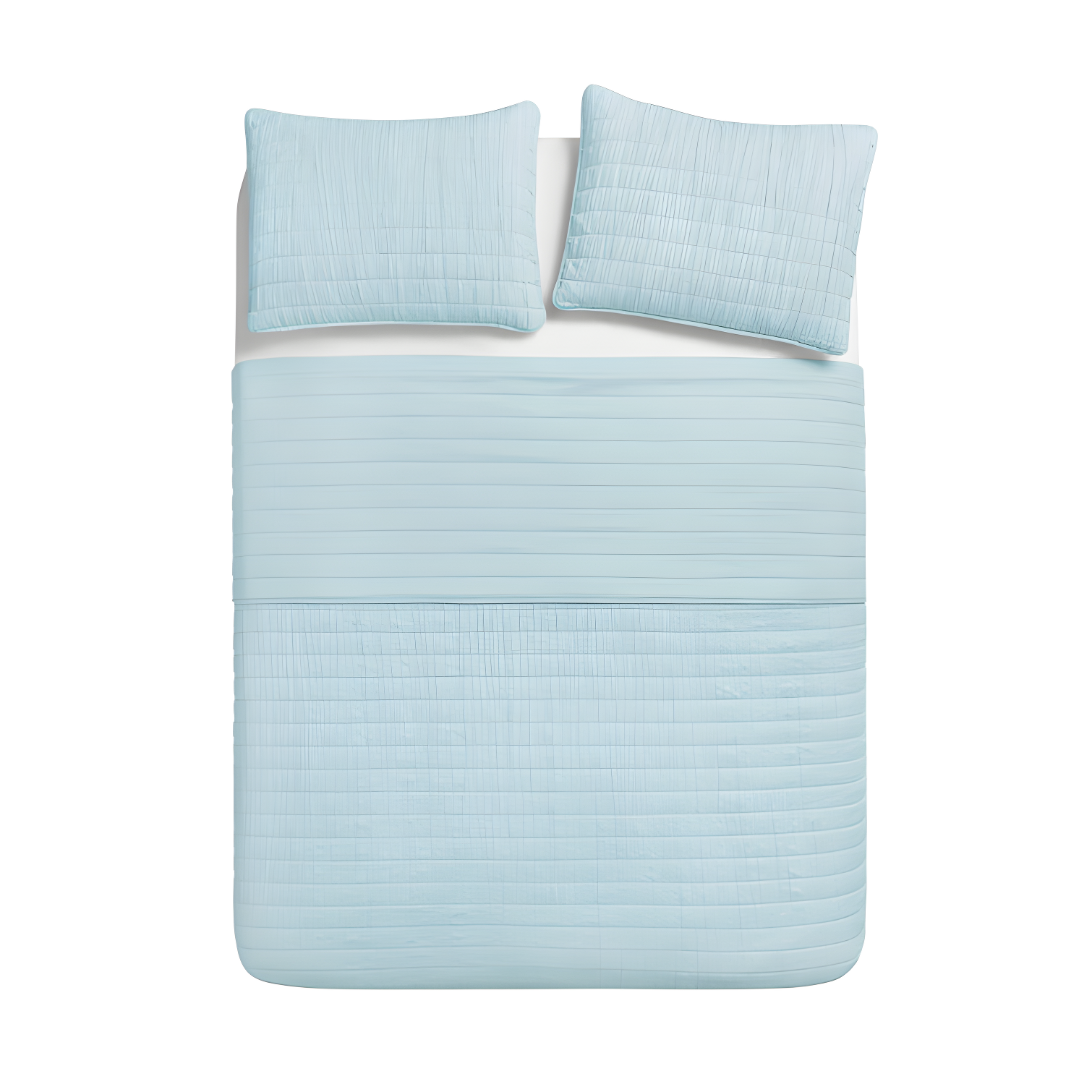 Swift Home Ultra Soft Crinkle Washed Microfiber 3-Piece Quilt Set