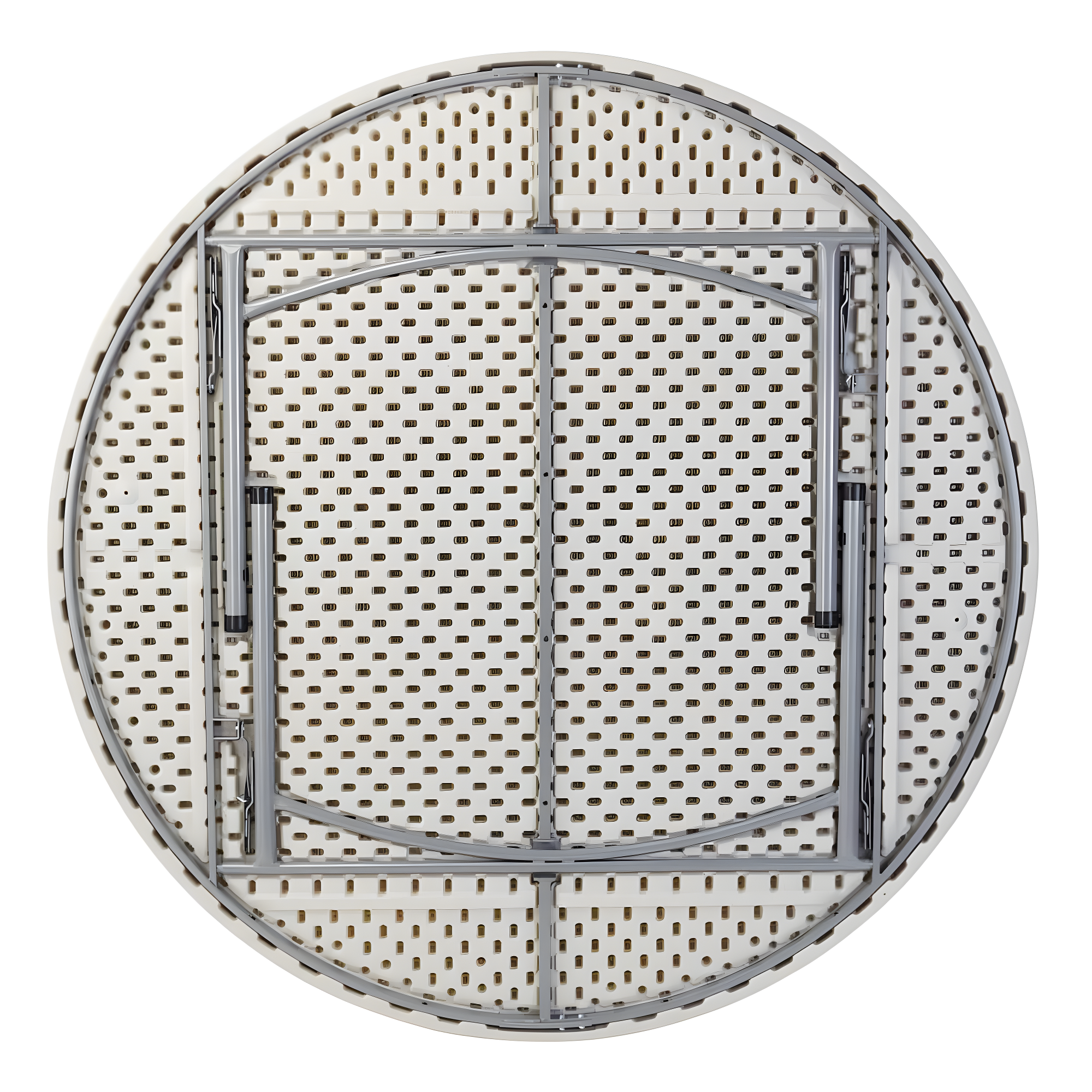 National Public Seating 60'' Circular Portable Banquet Table