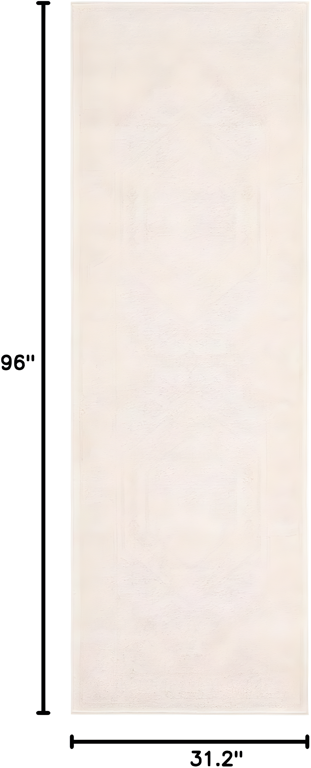 Adirondack ADR108 Power Loomed Runner Rug - Ivory/Beige - 2'6"x8' - Safavieh.