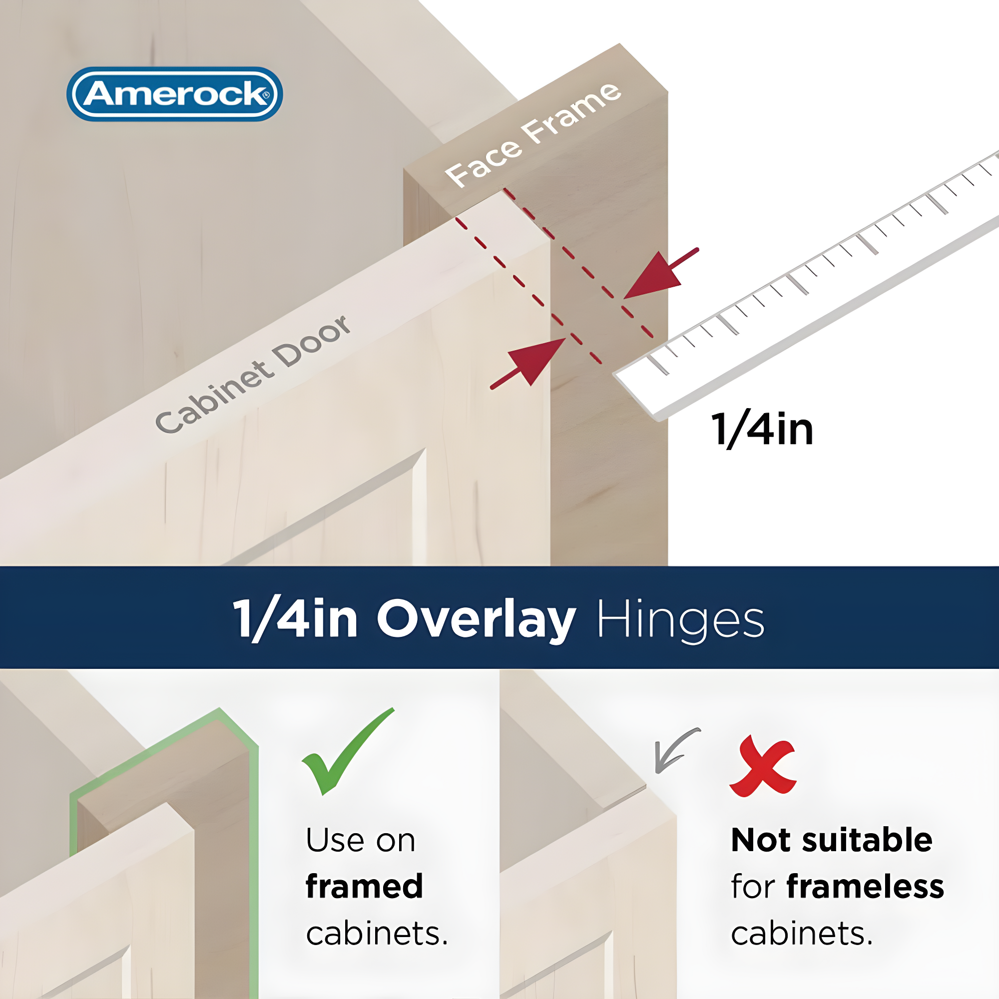 2" Wrap Hinge