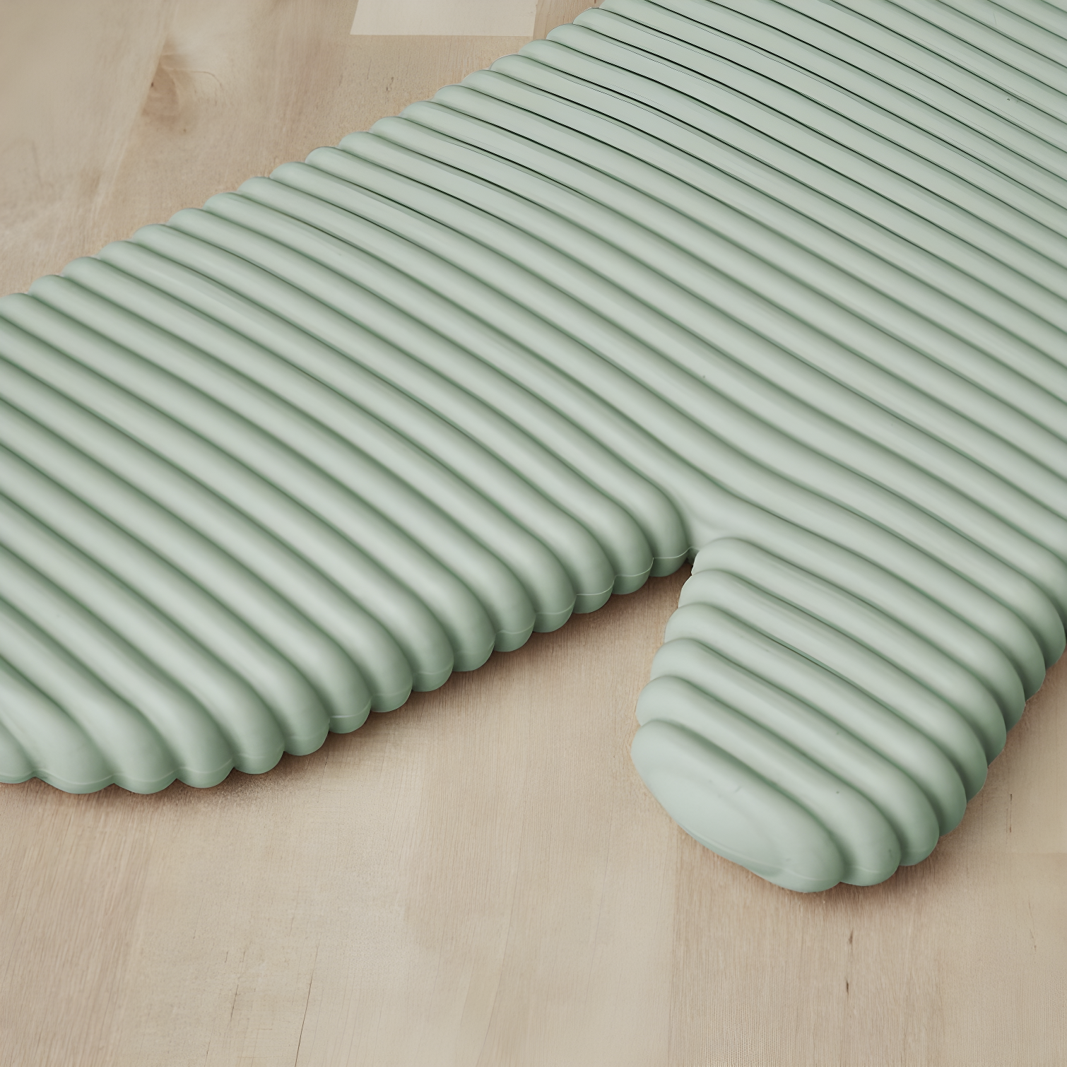 KitchenAid Pistachio Ribbed Soft Silicone Oven Mitts, Set of 2