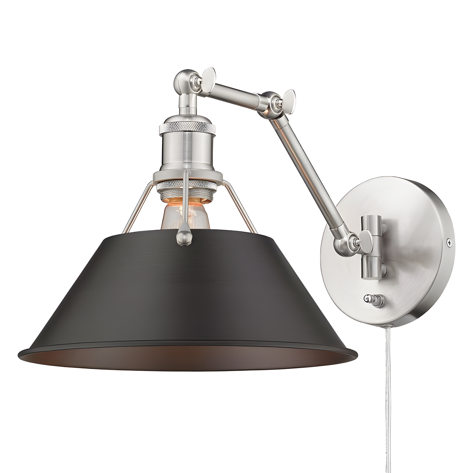 Trent Austin Design® Weatherford Steel Swing Arm Sconce