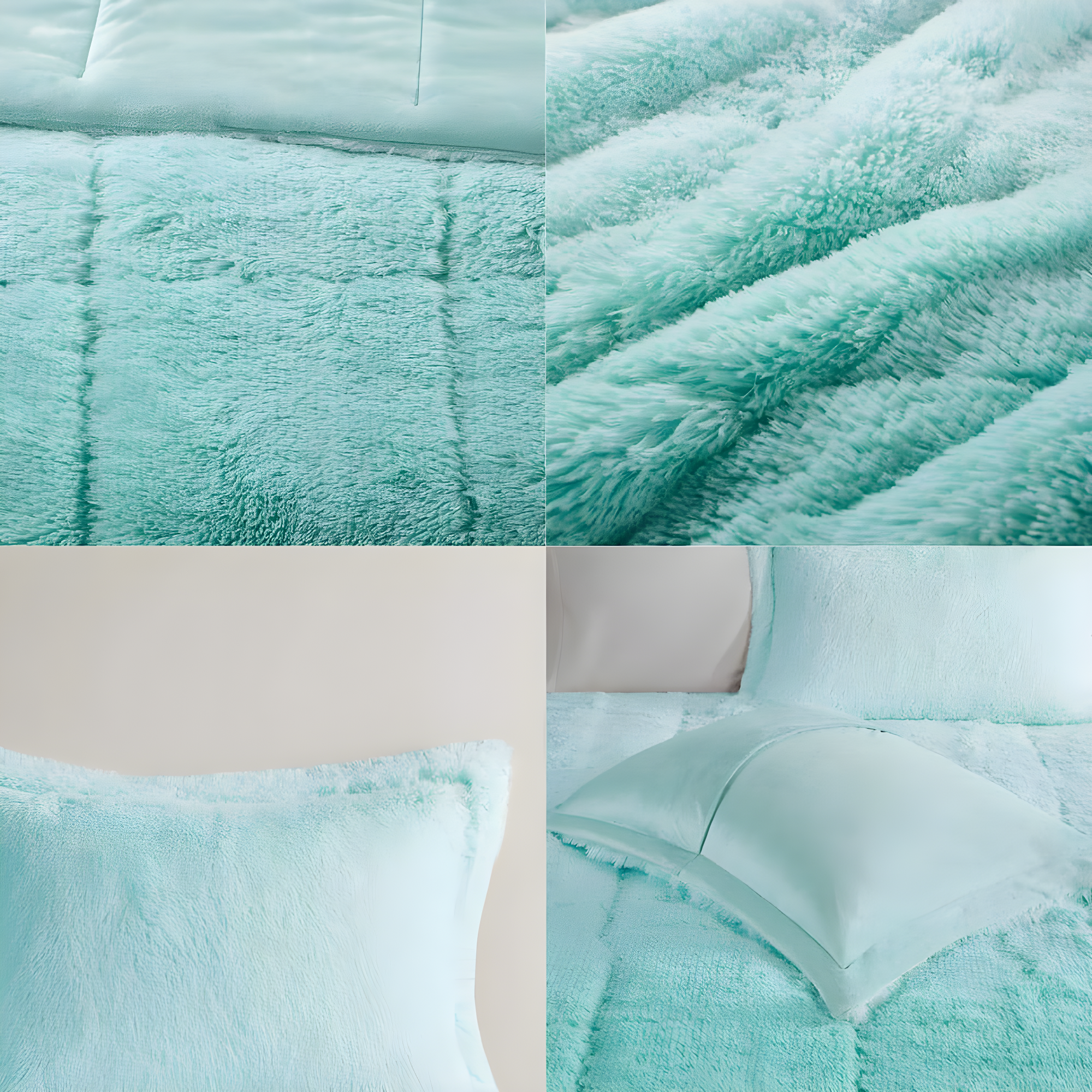 Intelligent Design Brielle Malea Shaggy Faux Fur Comforter Mini Set