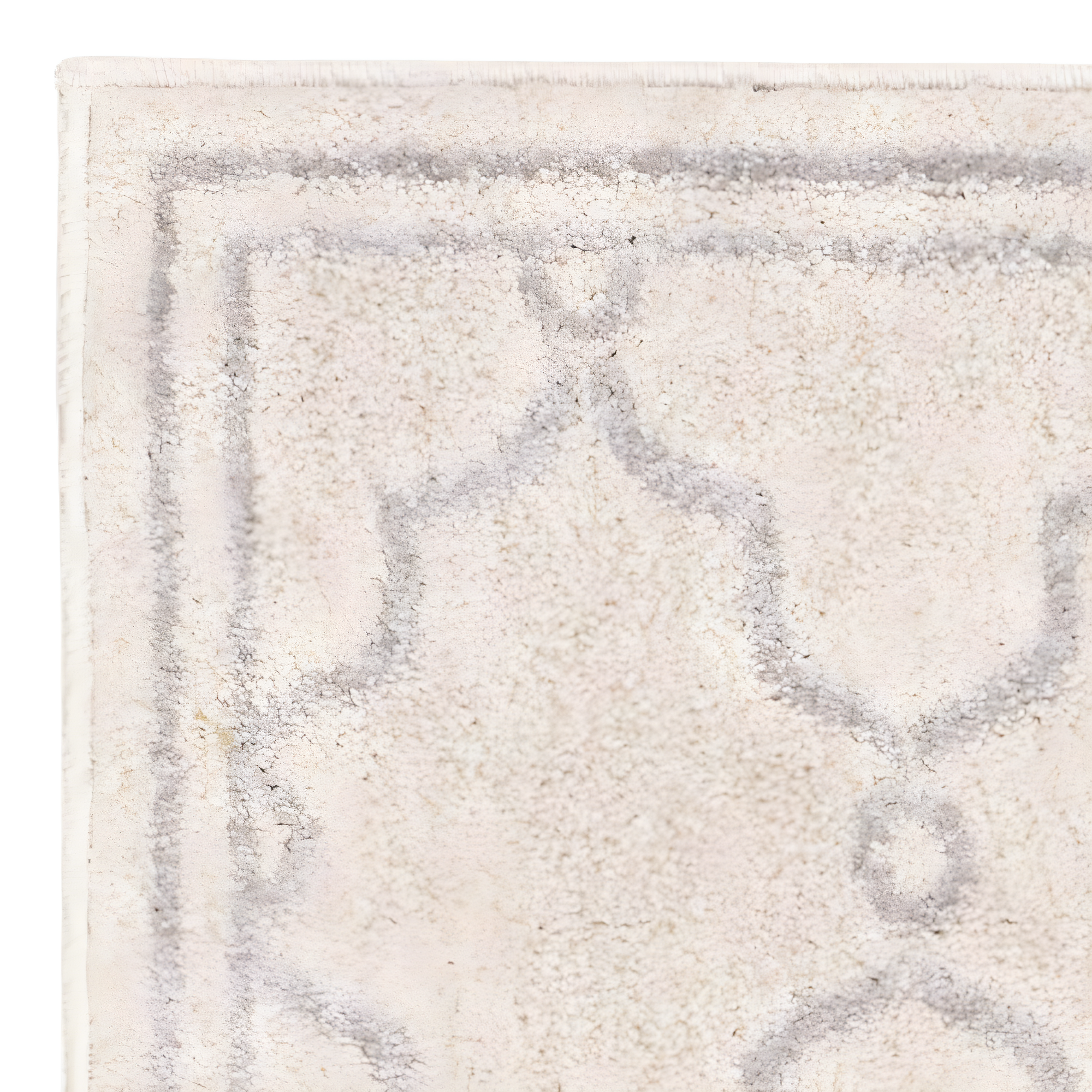 Amherst AMT414 Power Loomed Indoor Accent Rug - Ivory/Light Grey - 3'x5' - Safavieh