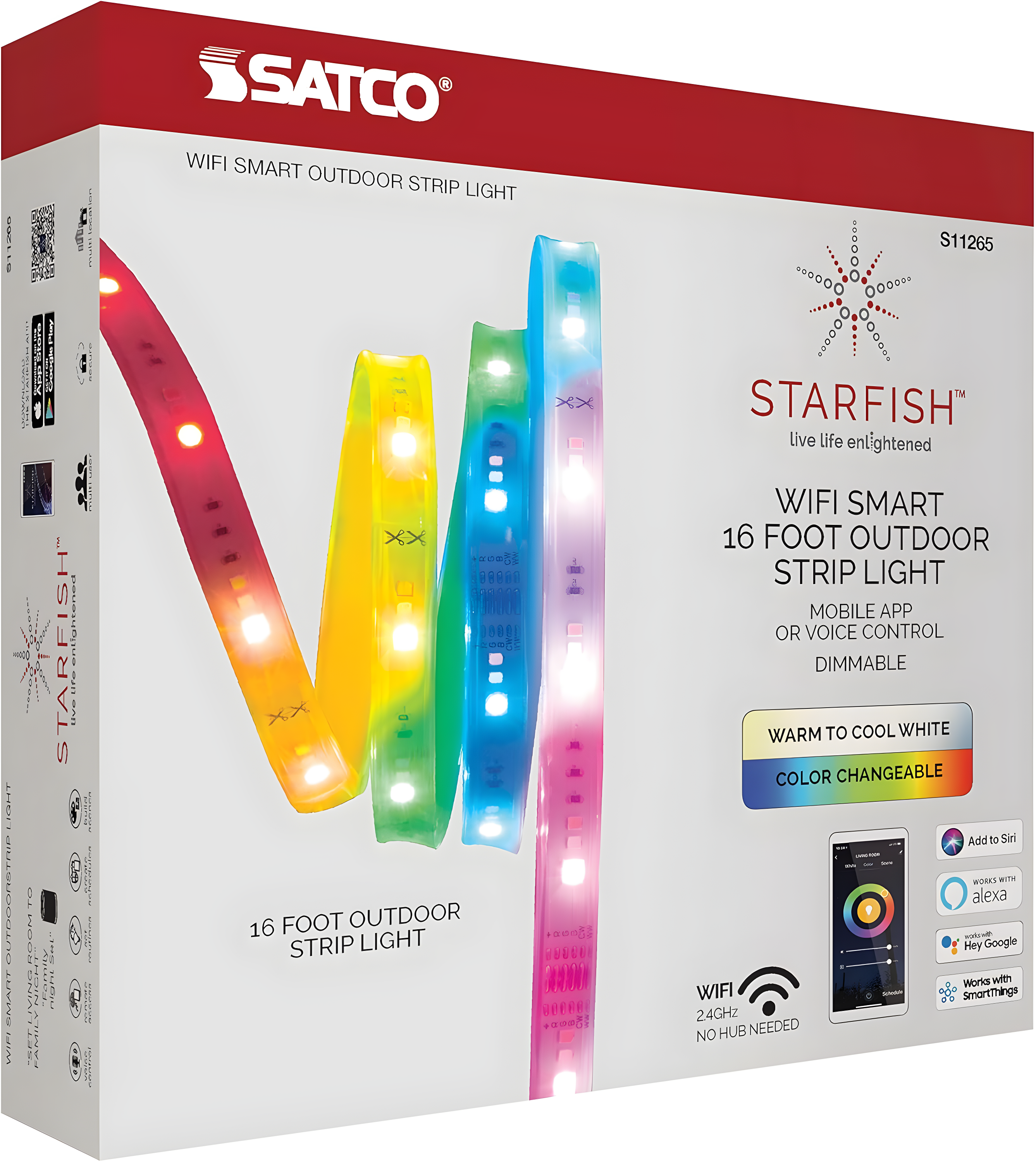 Starfish S11265 LED 192'' Under Cabinet Tape Light