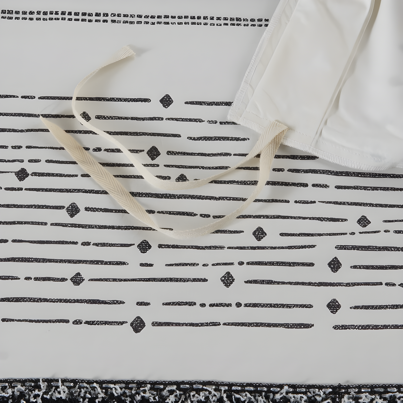 INK+IVY Nea Boho 3-Piece Striped Cotton Duvet Set