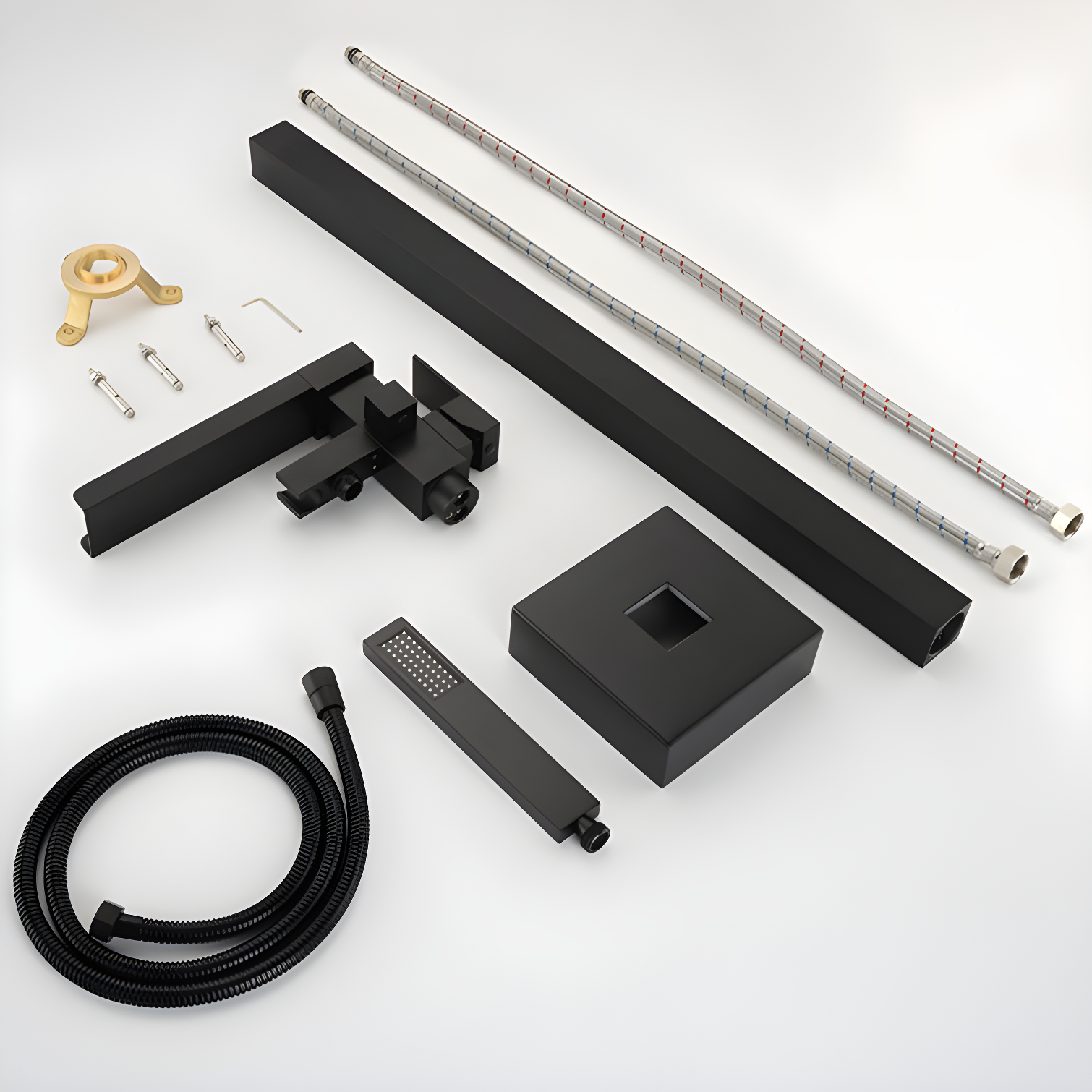 Floor Tub Filler with Diverter