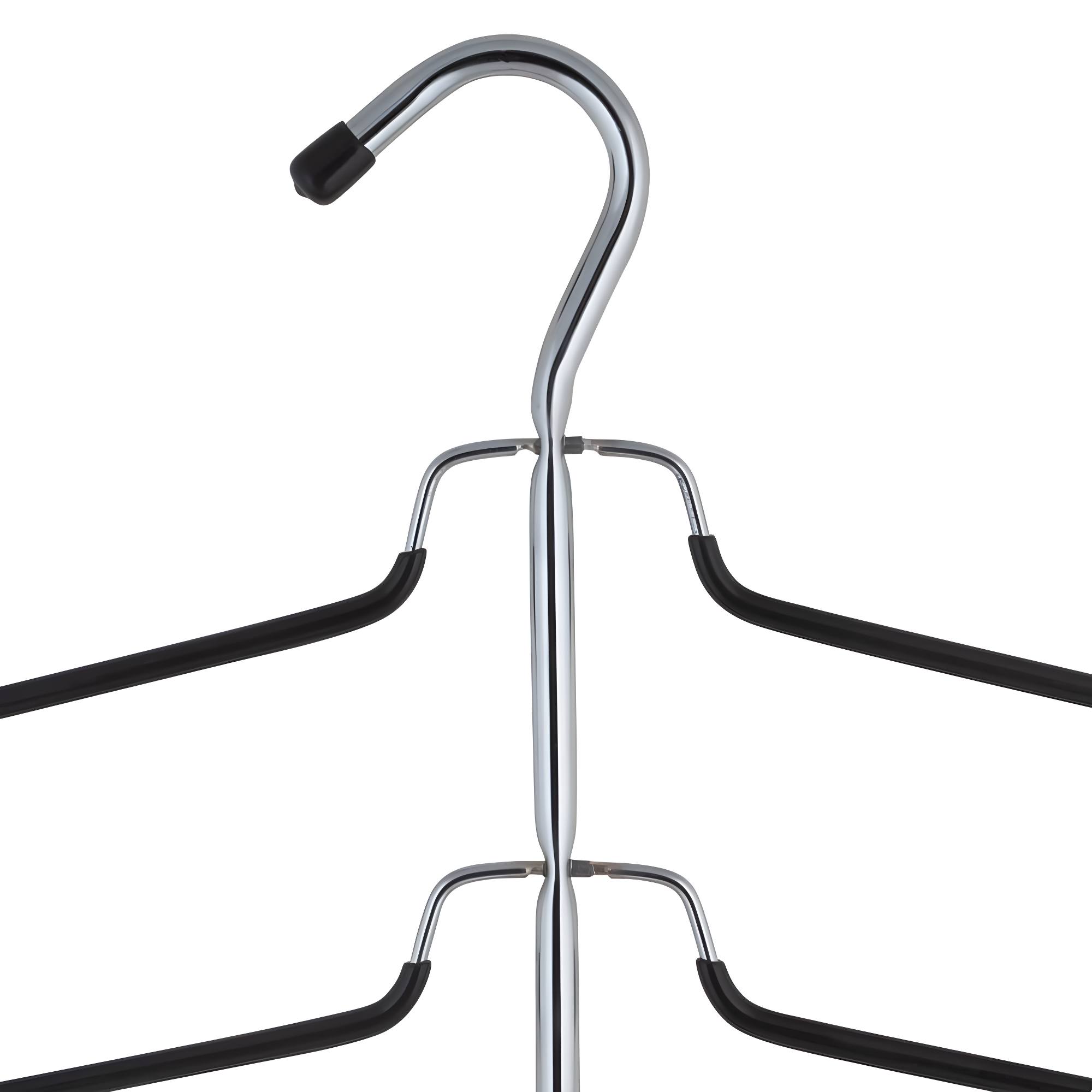 Organize It All 6 Tier Blouse Tree Metal Clothes Shirt Hanger in Chrome