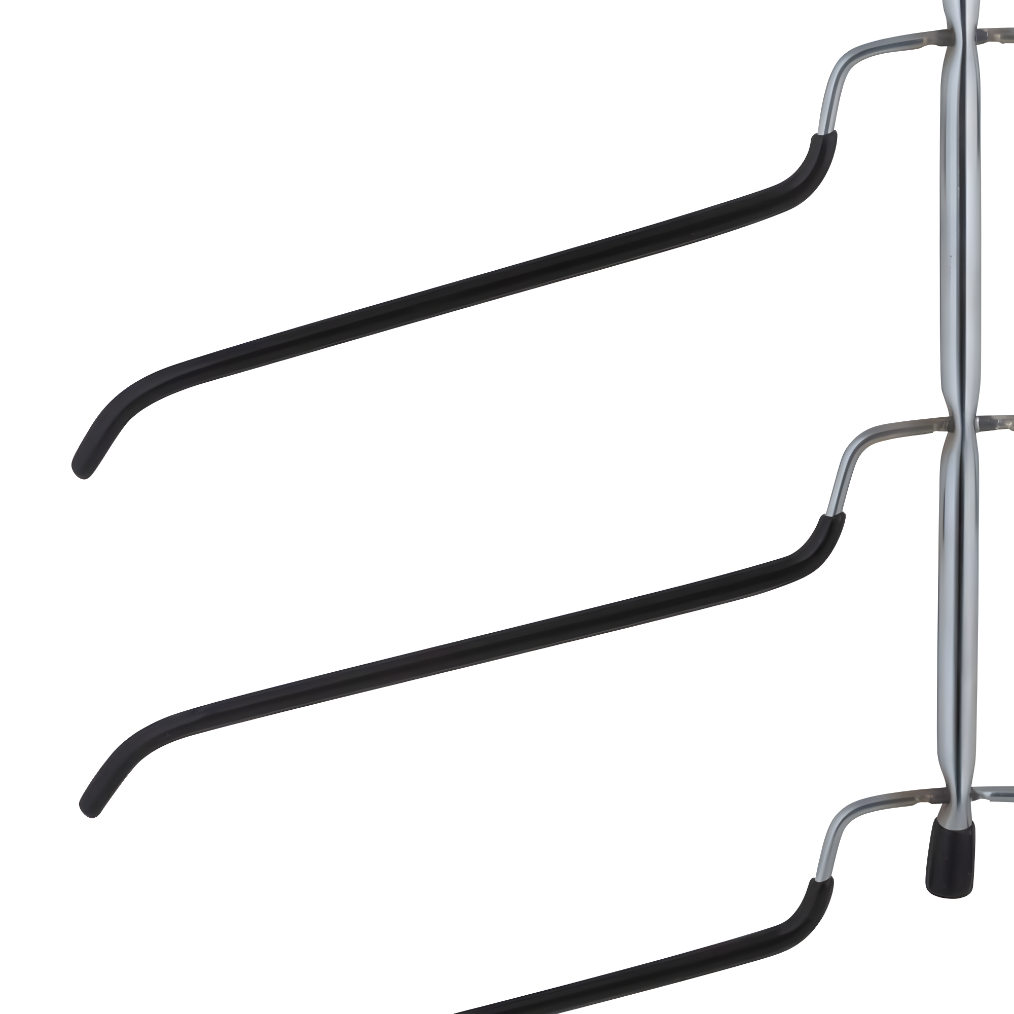 Organize It All 6 Tier Blouse Tree Metal Clothes Shirt Hanger in Chrome