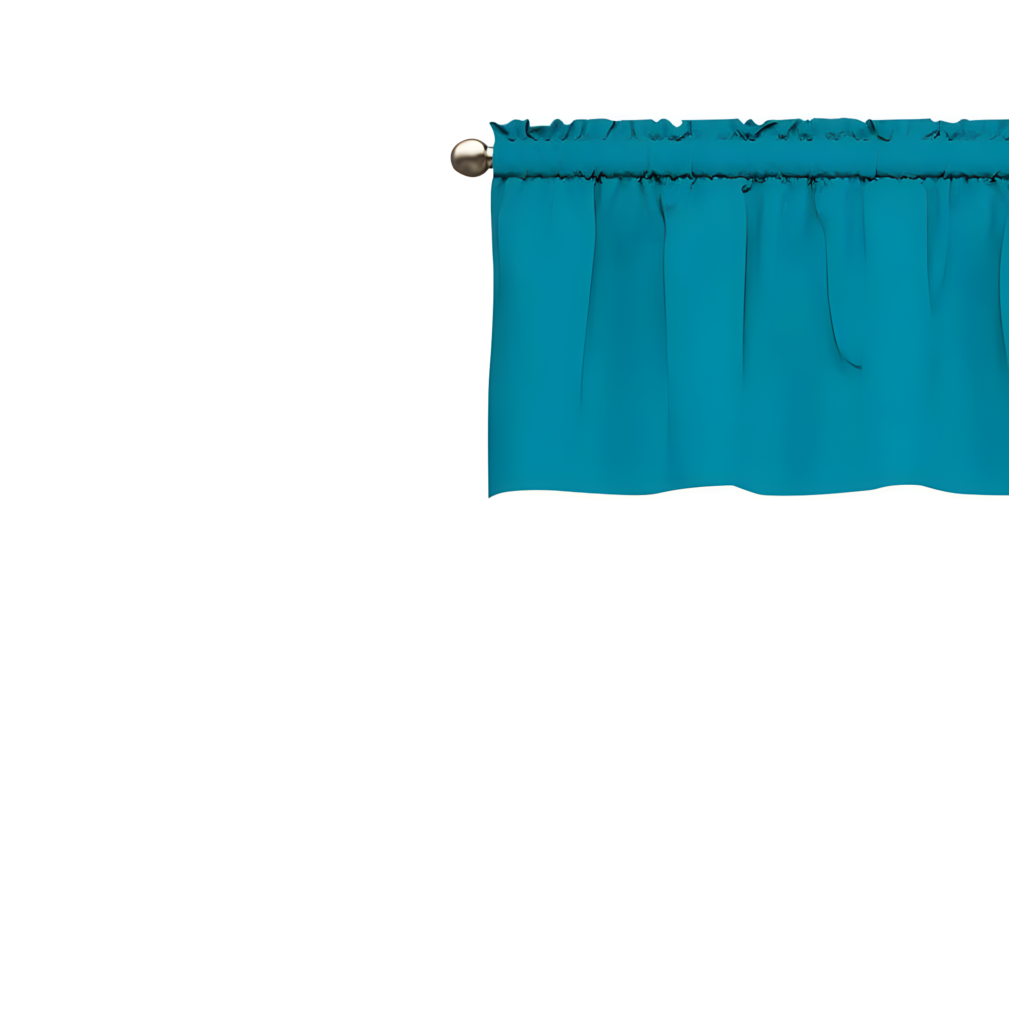 Eclipse Kendall Scalloped 42'' W Window Valance