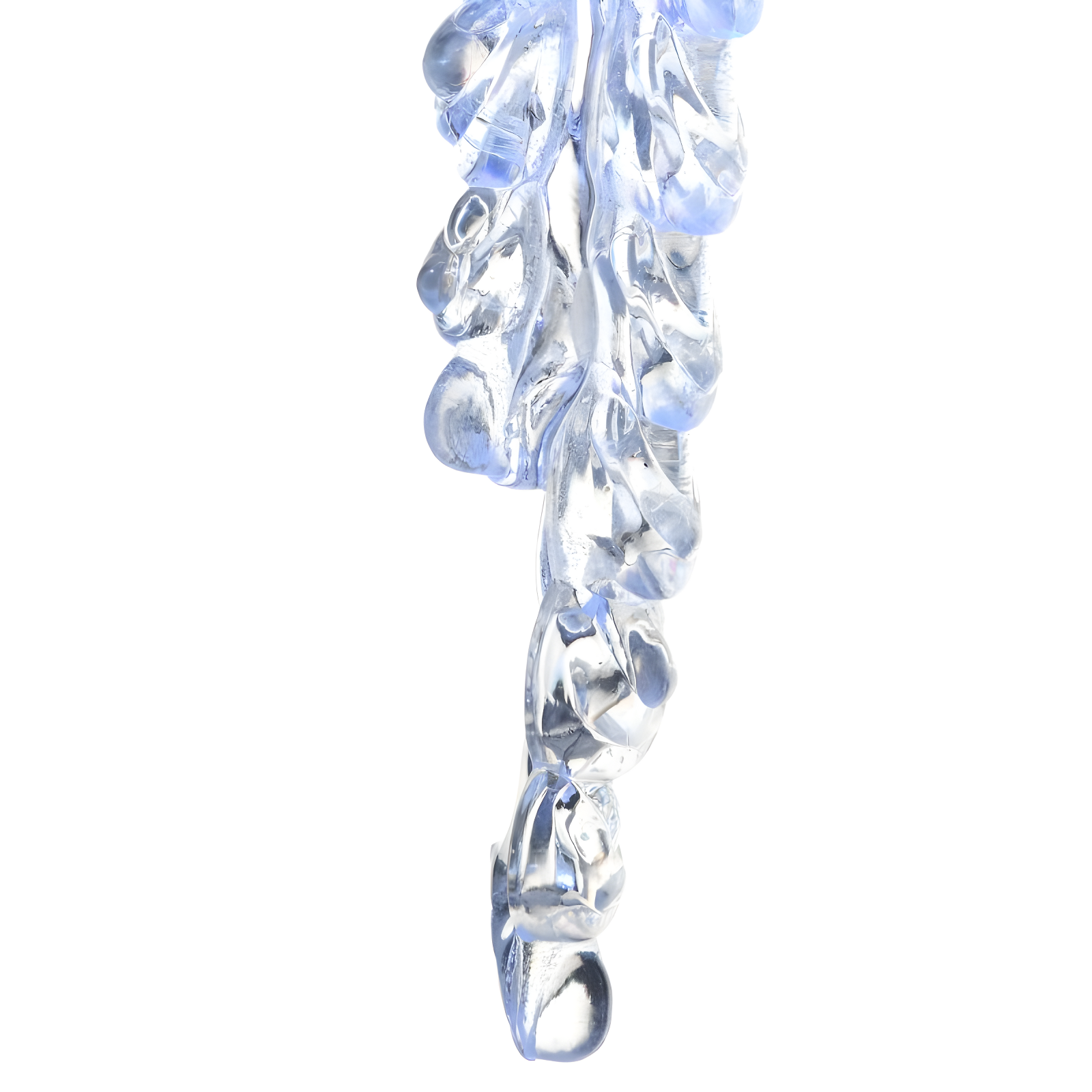 National Tree Company 10ct LED Crystal Icicle Christmas String Lights