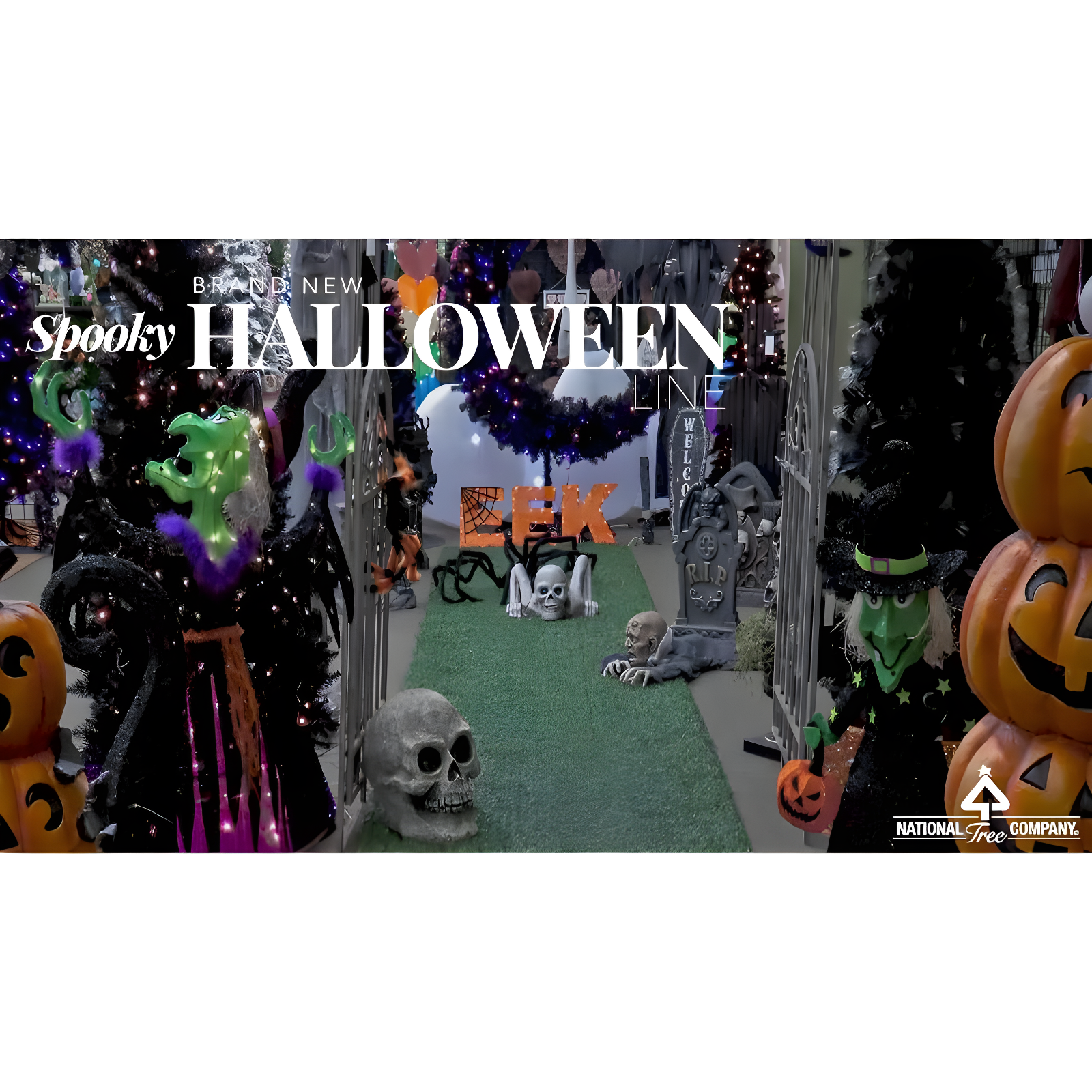 National Tree Company 10ct LED Crystal Icicle Christmas String Lights