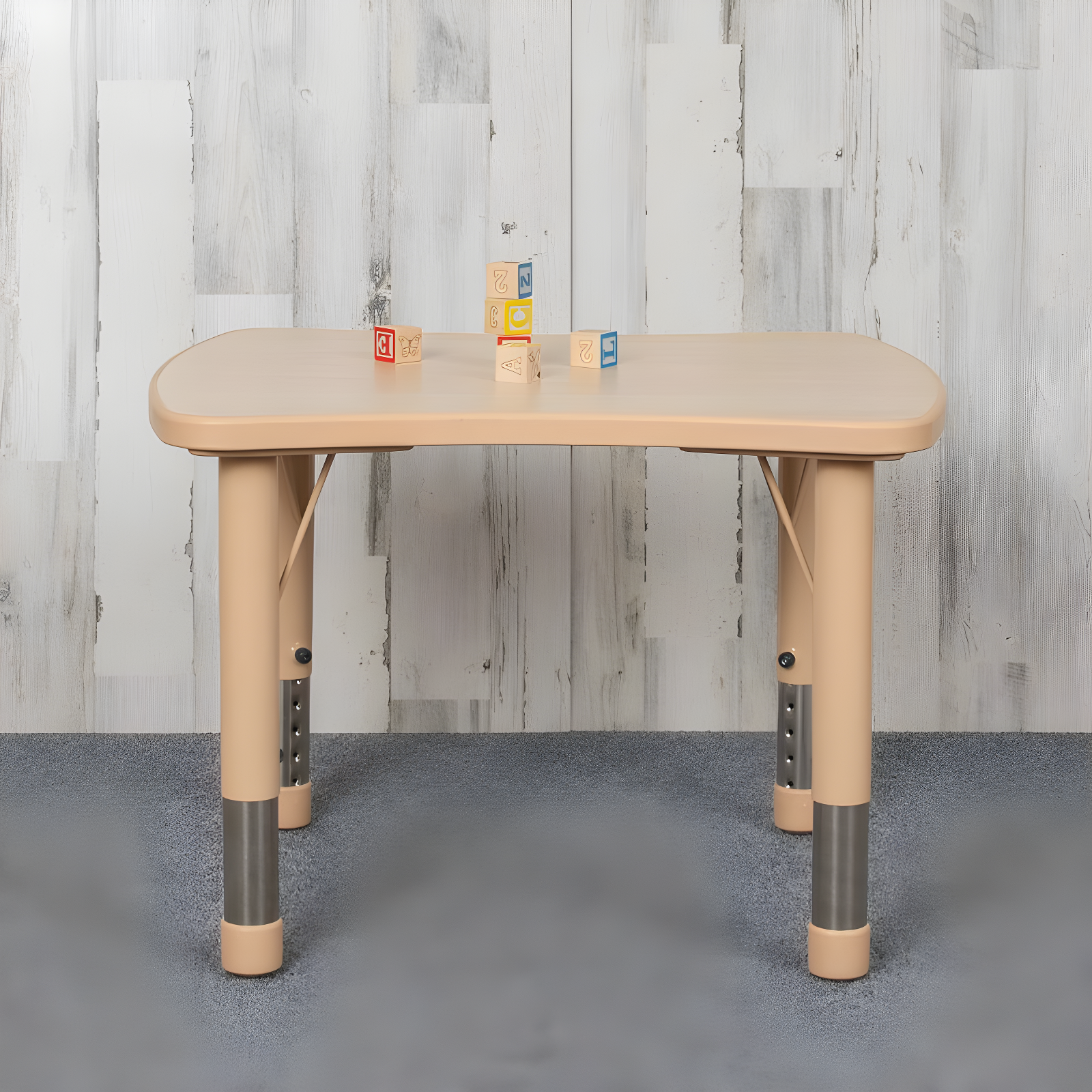 Flash Furniture Goddard Rectangle Plastic Adjustable Height Kids Activity Table & Reviews | Wayfair