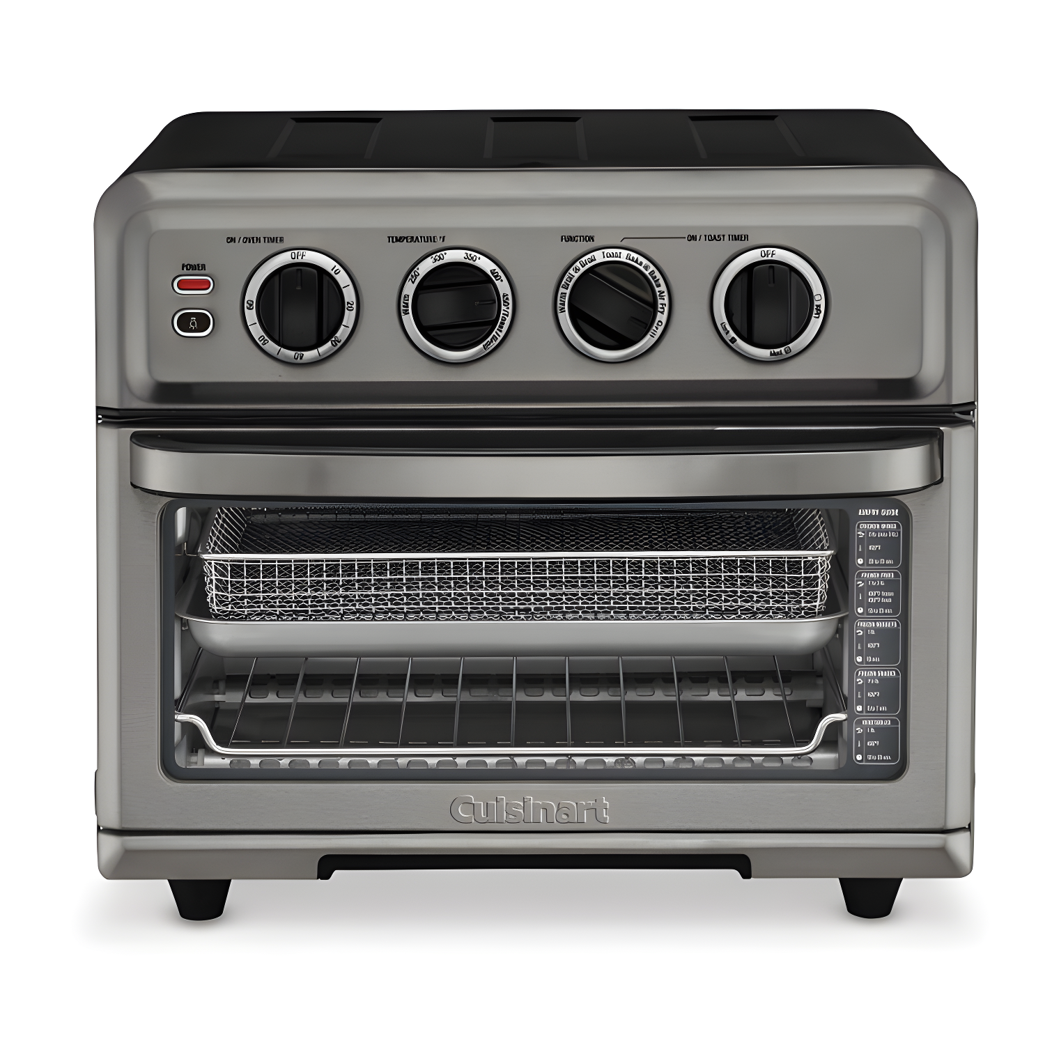 Cuisinart ® Black Stainless Steel AirFryer Toaster Oven with Grill