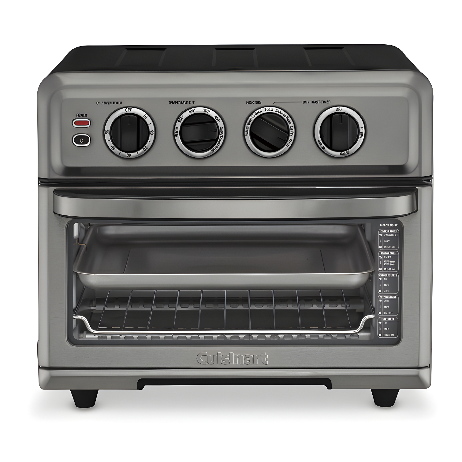 Cuisinart ® Black Stainless Steel AirFryer Toaster Oven with Grill