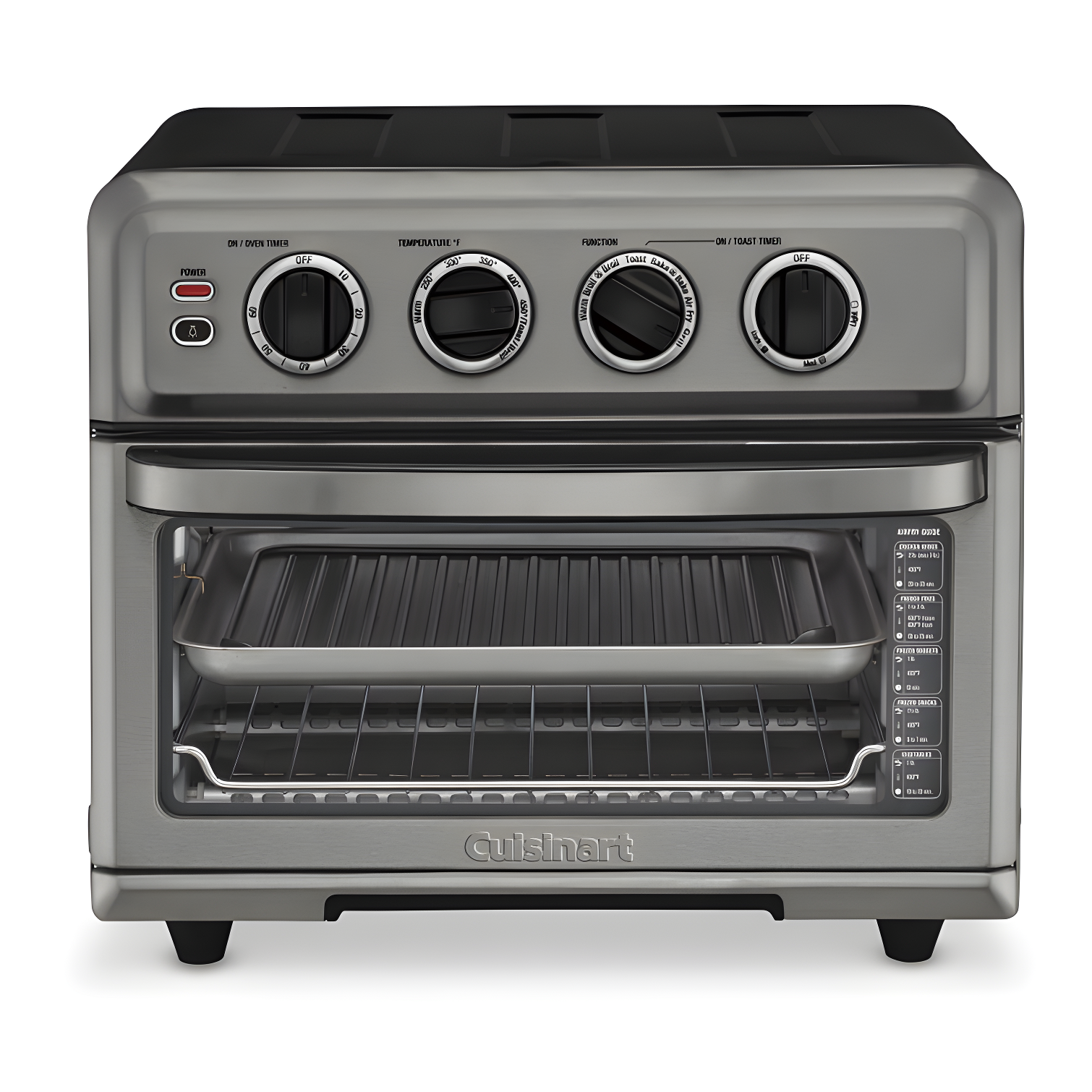 Cuisinart ® Black Stainless Steel AirFryer Toaster Oven with Grill