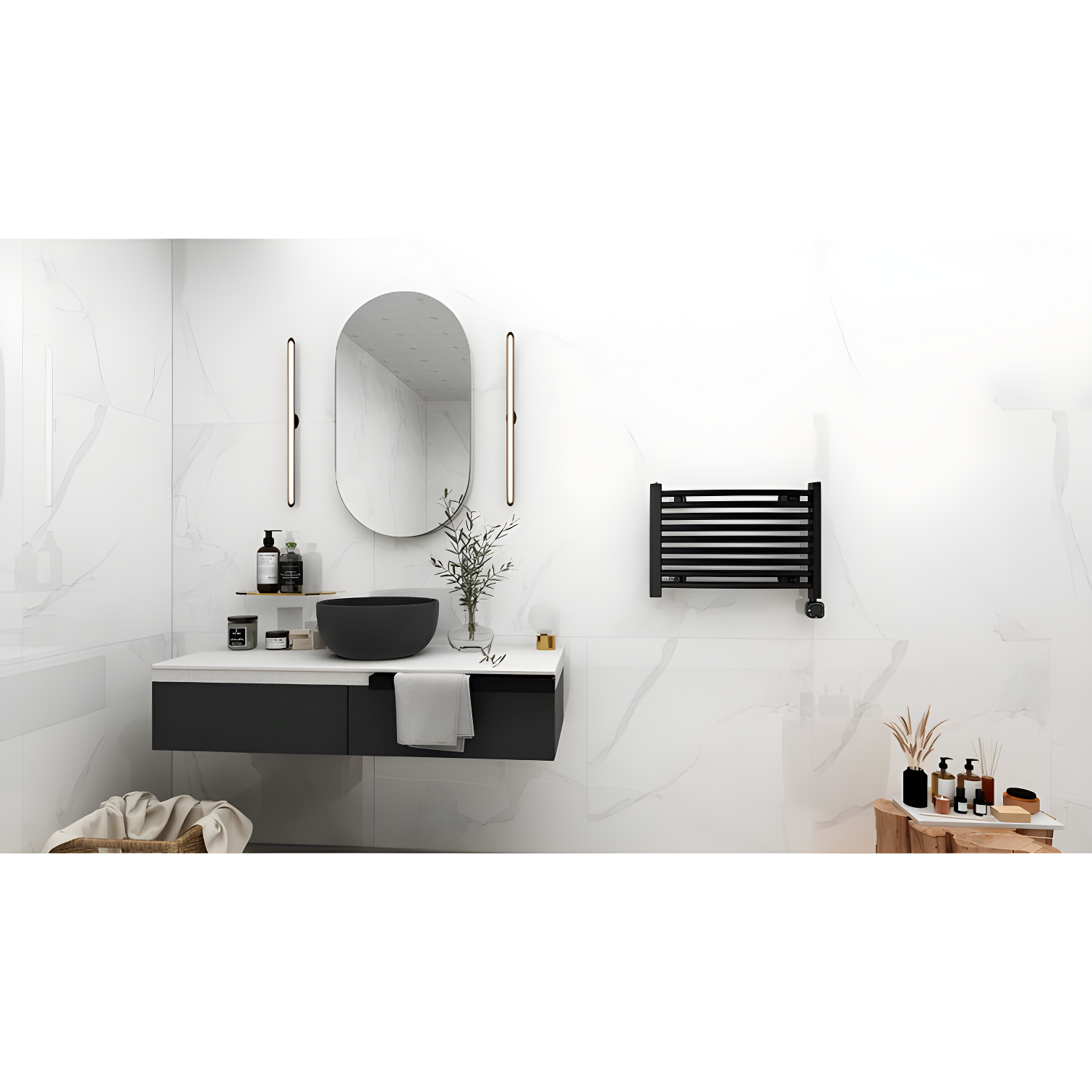 Curved Towel Rail Towel Warmer